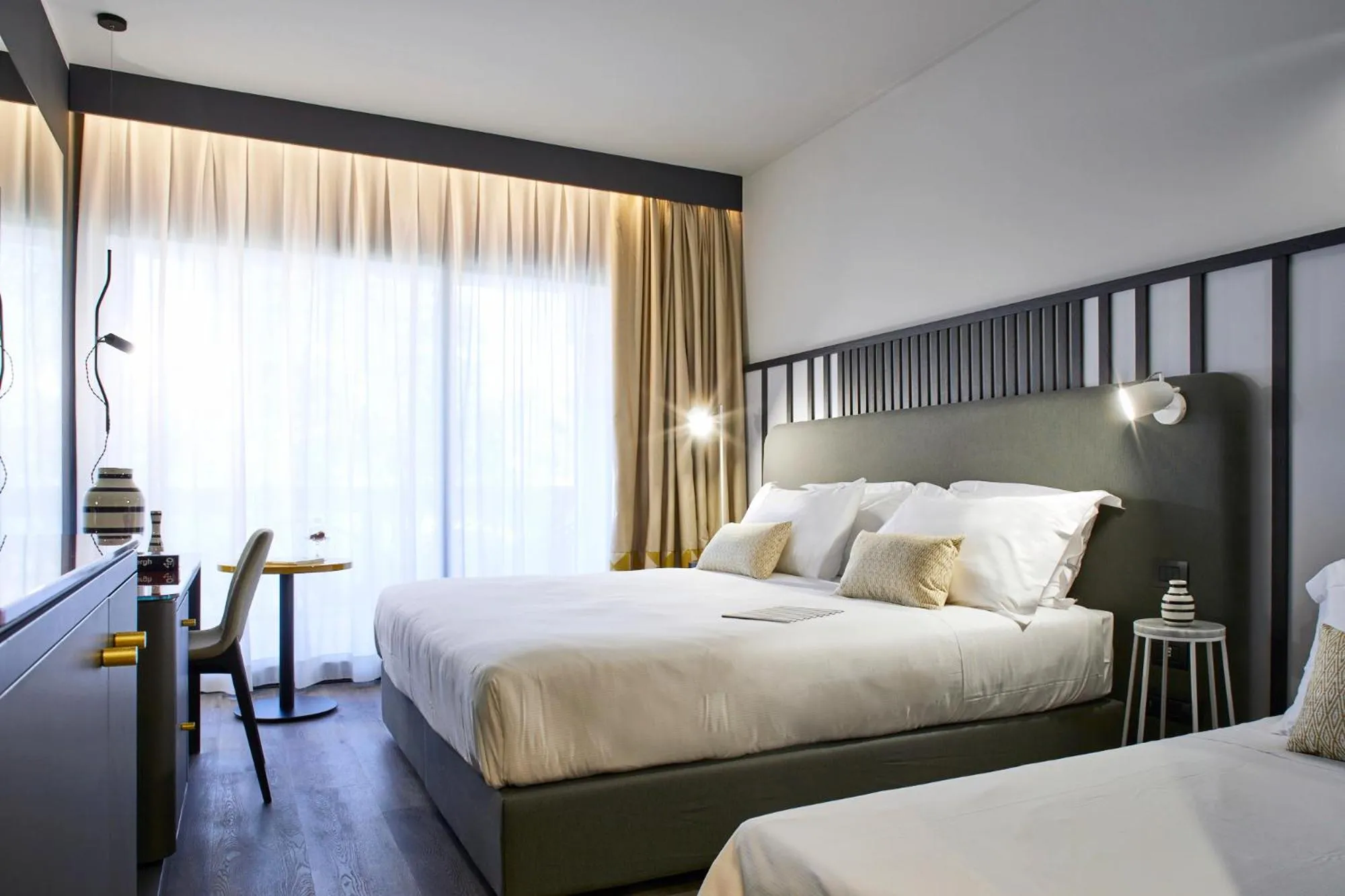 Bedroom, Bed in Hotel Villa Pamphili Roma