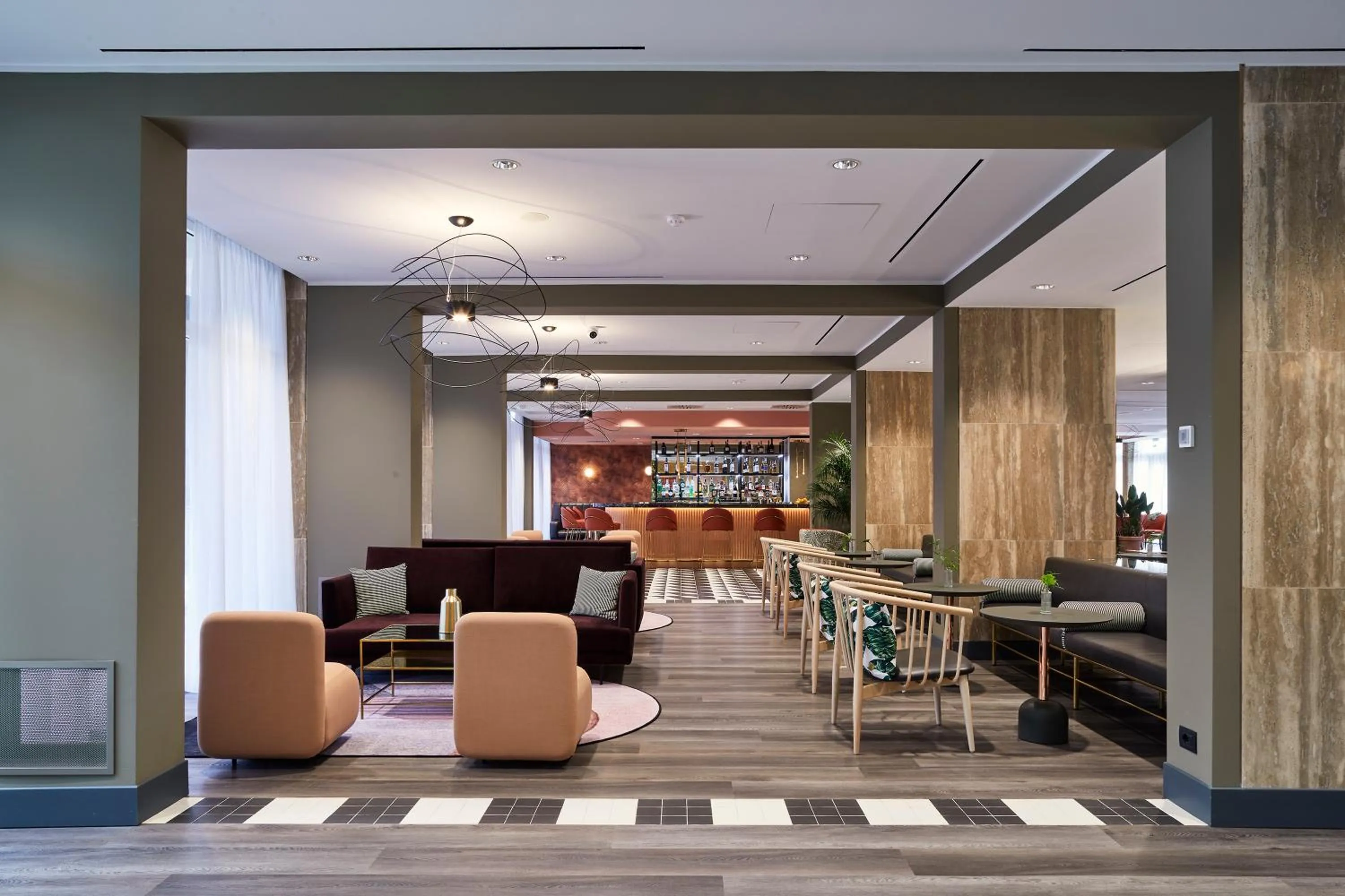 Lounge or bar in Hotel Villa Pamphili Roma