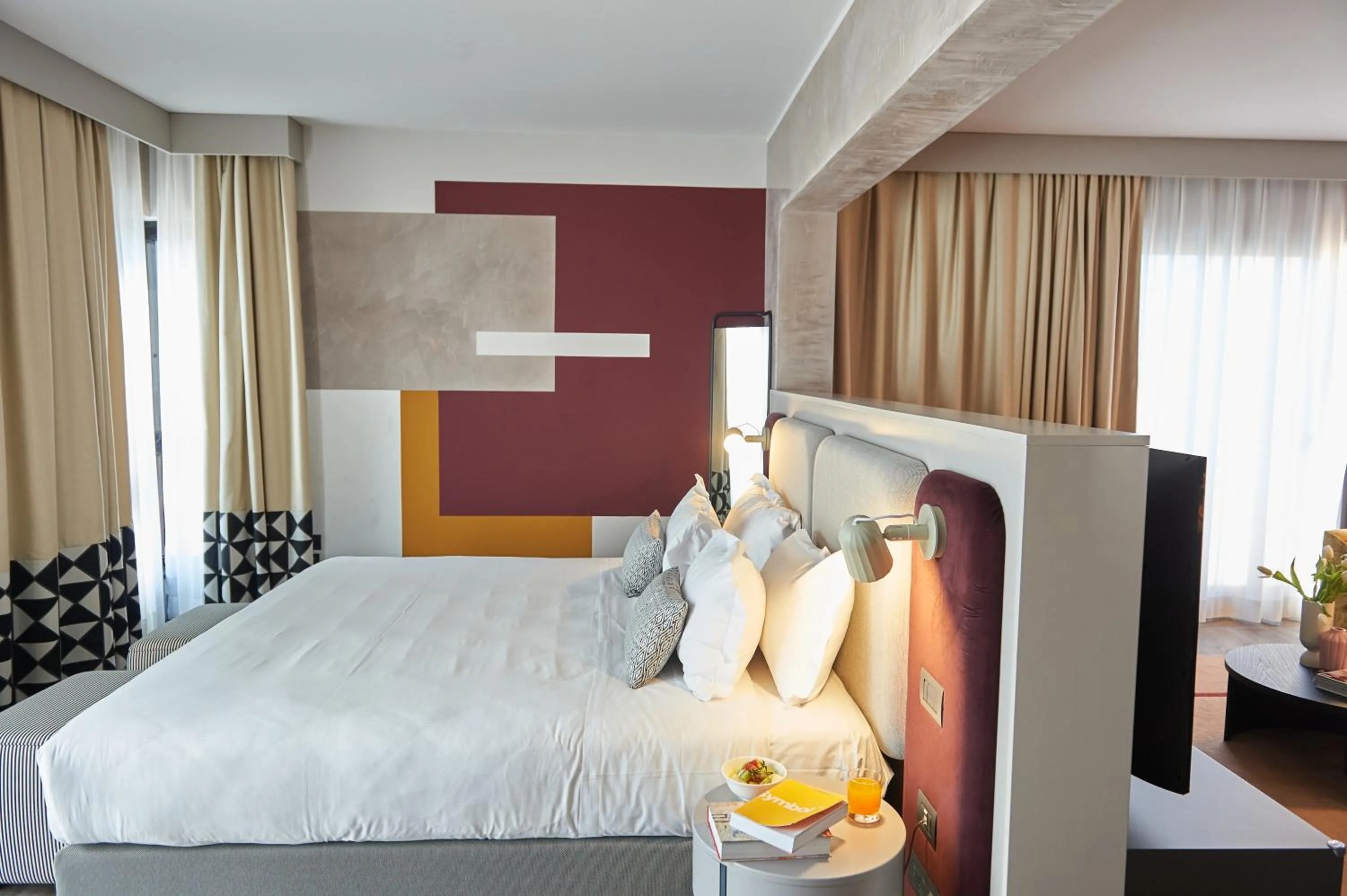 Bedroom, Bed in Hotel Villa Pamphili Roma