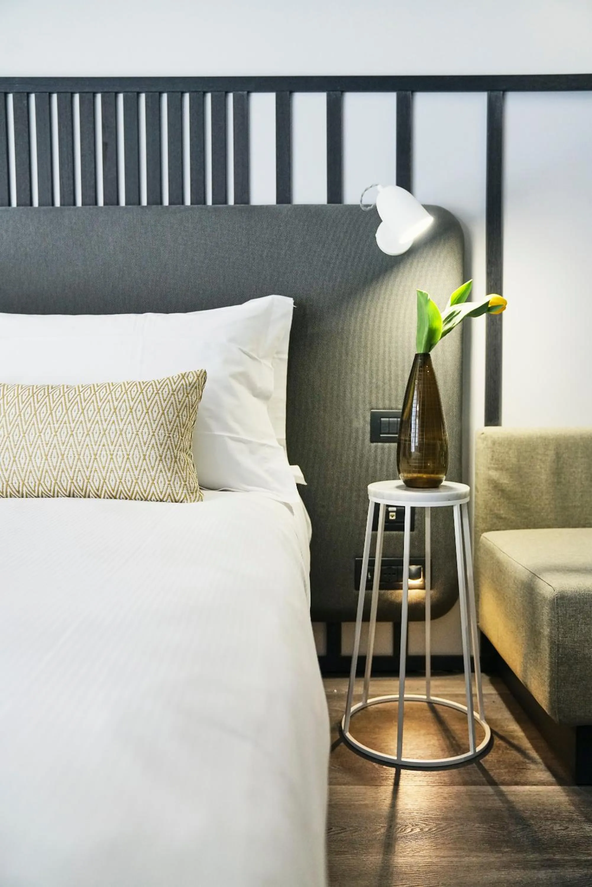 Bedroom, Bed in Hotel Villa Pamphili Roma