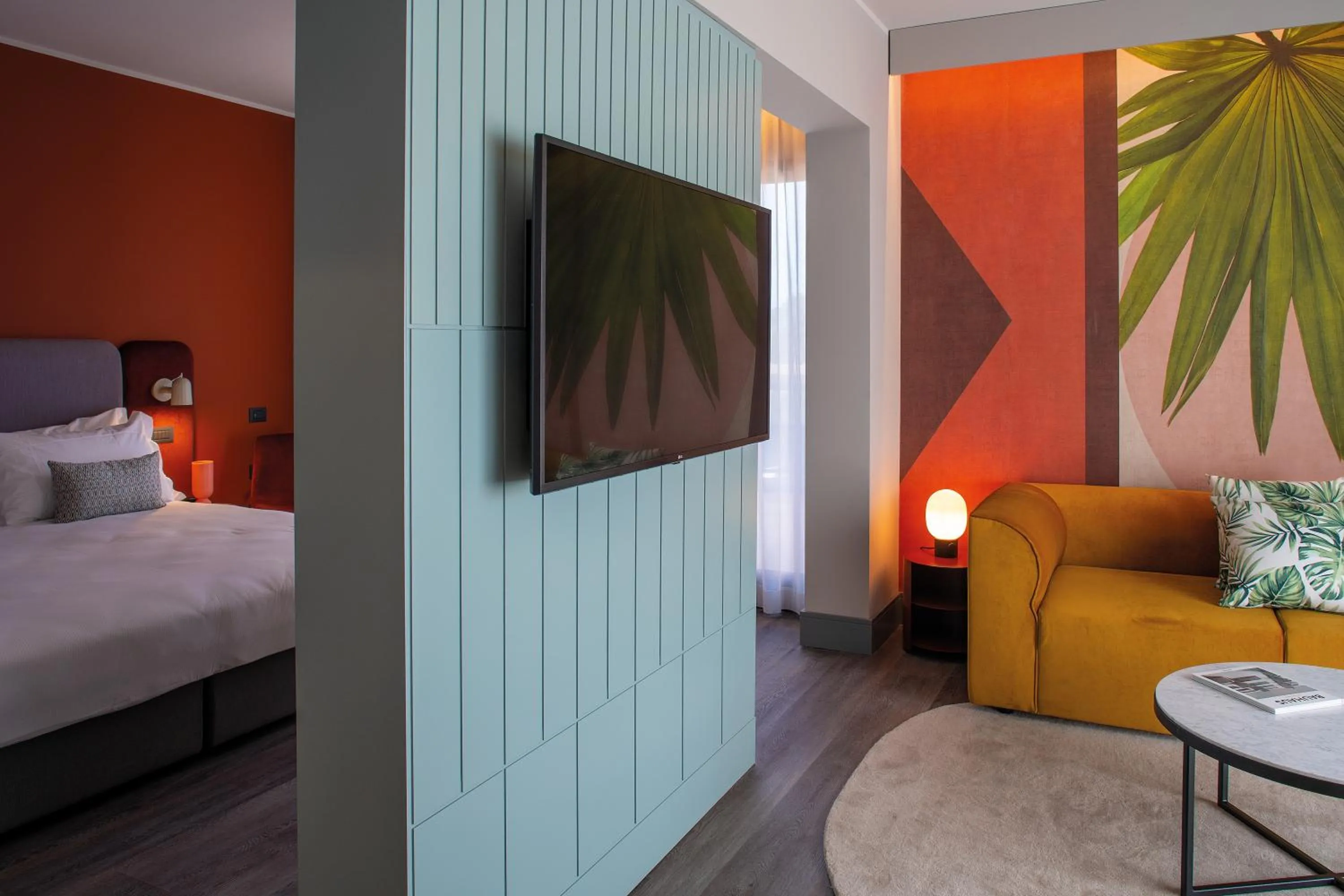 Bed in Hotel Villa Pamphili Roma