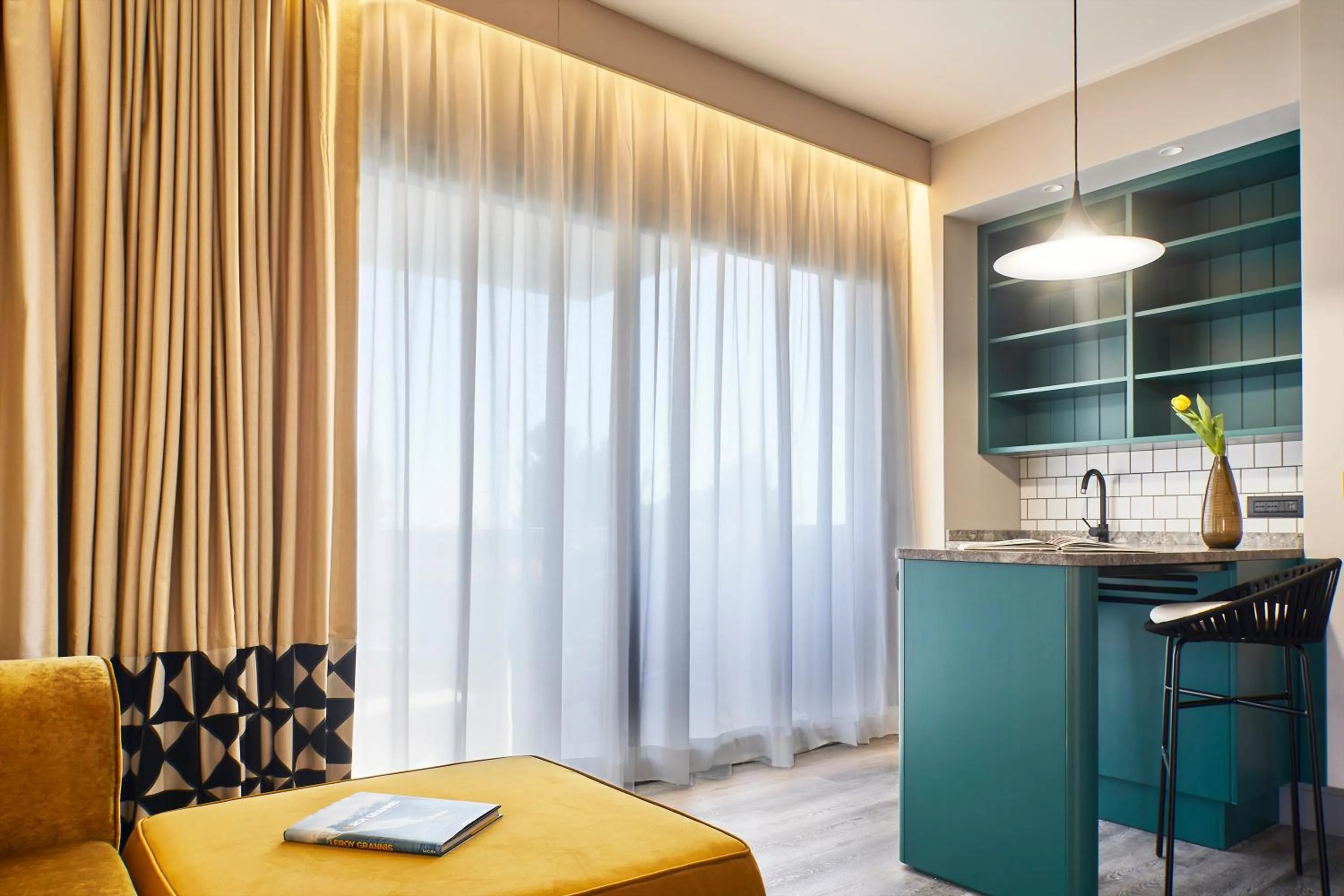 Kitchen or kitchenette in Hotel Villa Pamphili Roma