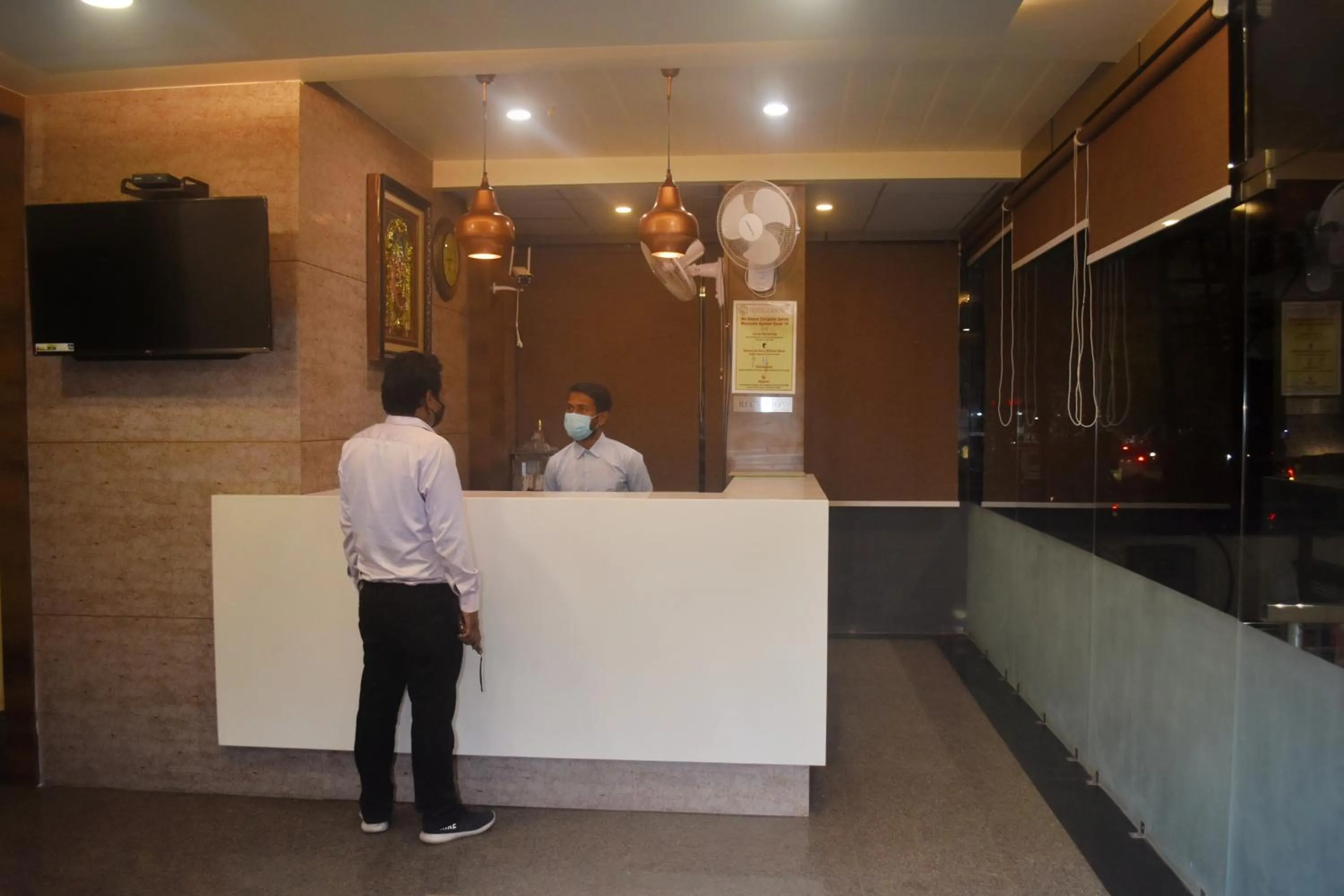 Lobby or reception in HOTEL CENTRUM