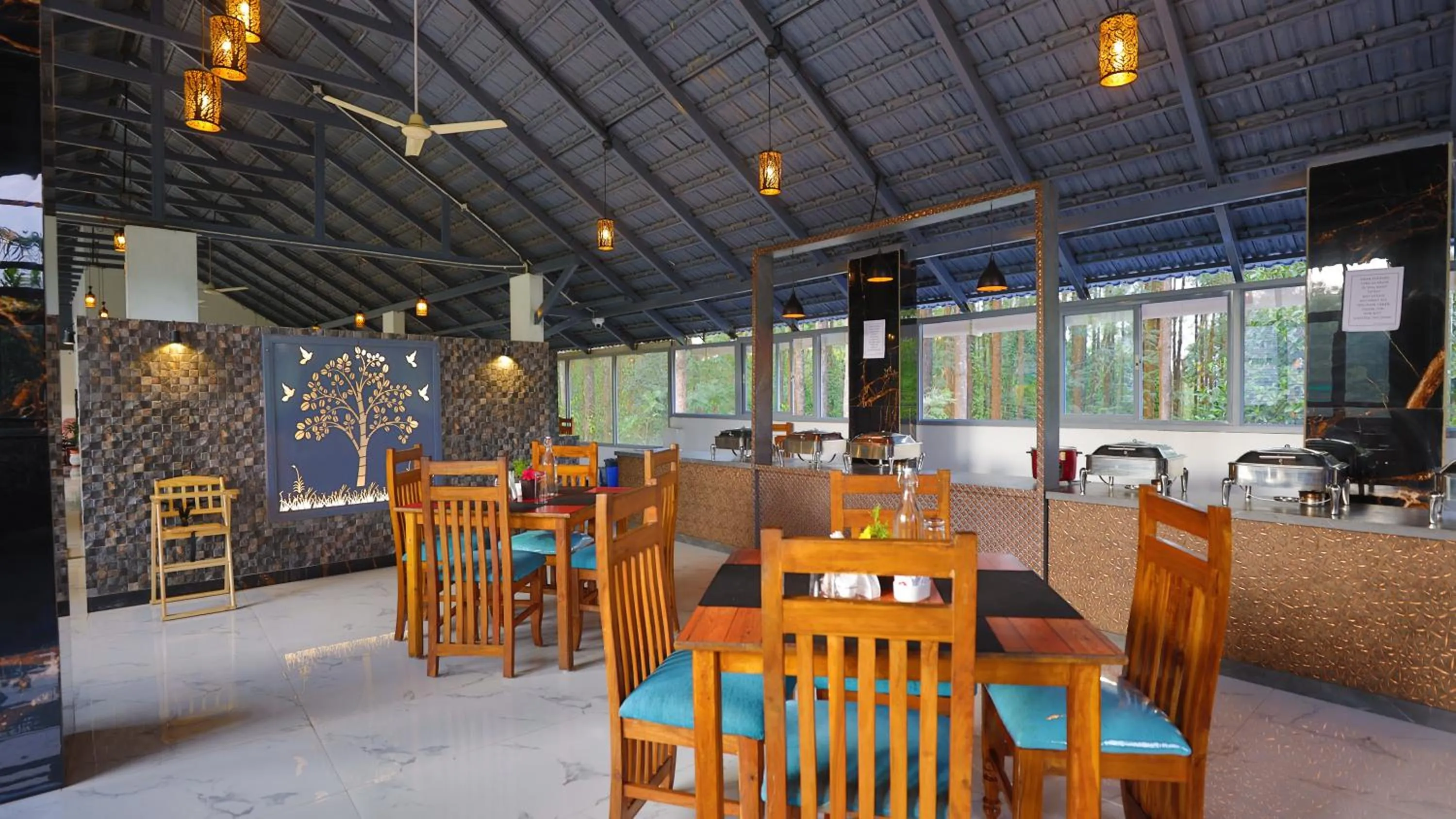 Restaurant/places to eat in The Spectrum Resort - Chikmagalur