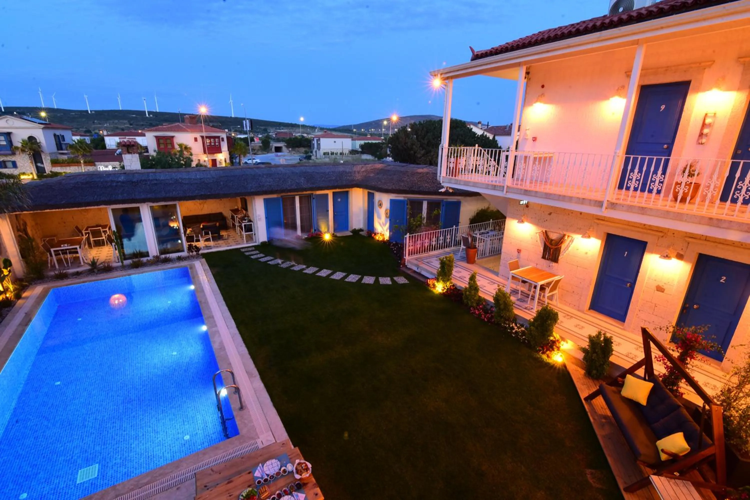 Garden in Rhodium Hotel Alaçatı