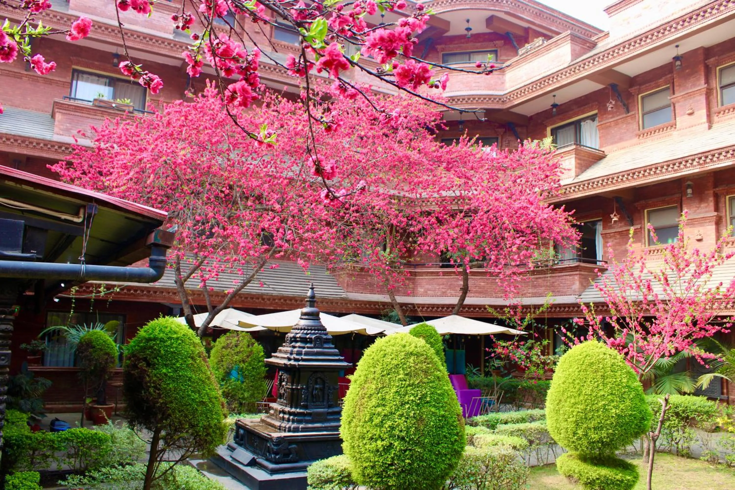 View (from property/room) in Hotel Siddhi Manakamana