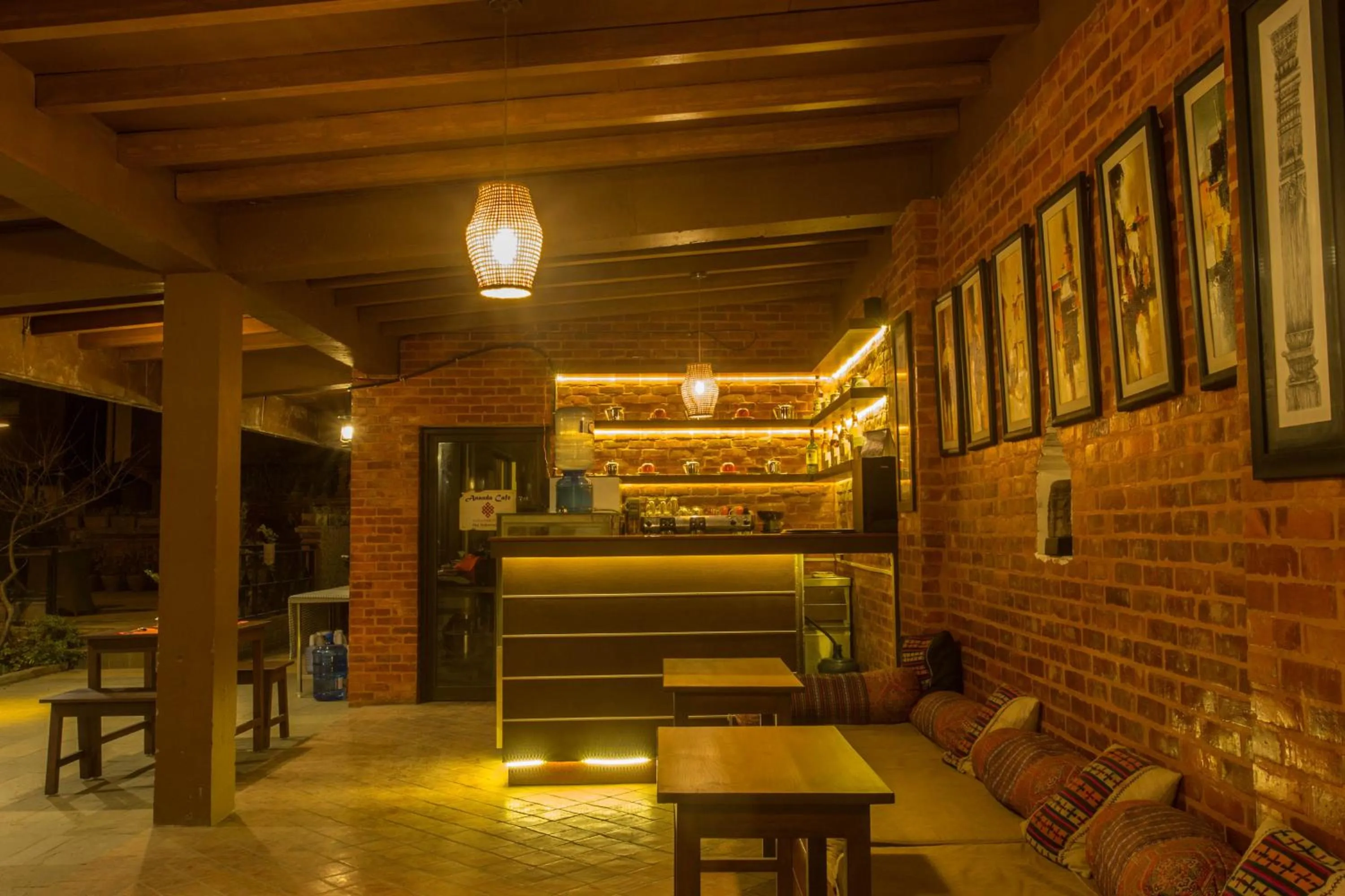 Lounge or bar in Hotel Siddhi Manakamana
