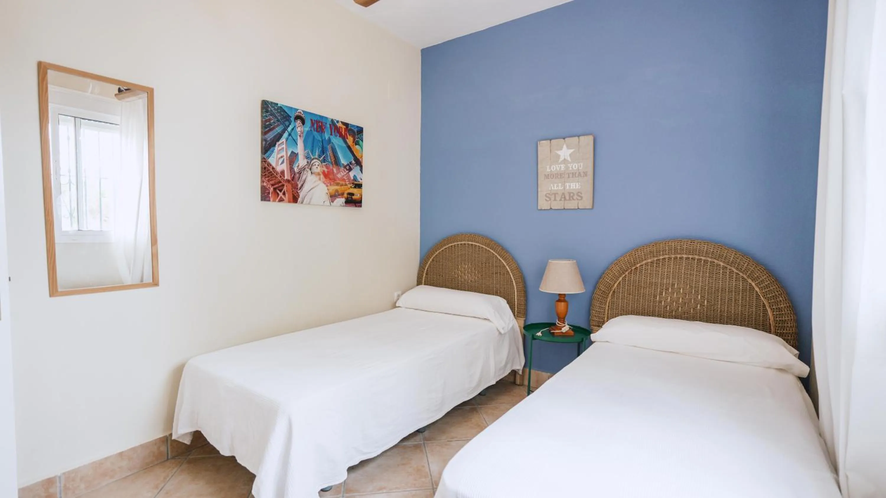 Bedroom in Casa Rural Los Garrovillos by Fontanilla del Mar Holidays Rentals