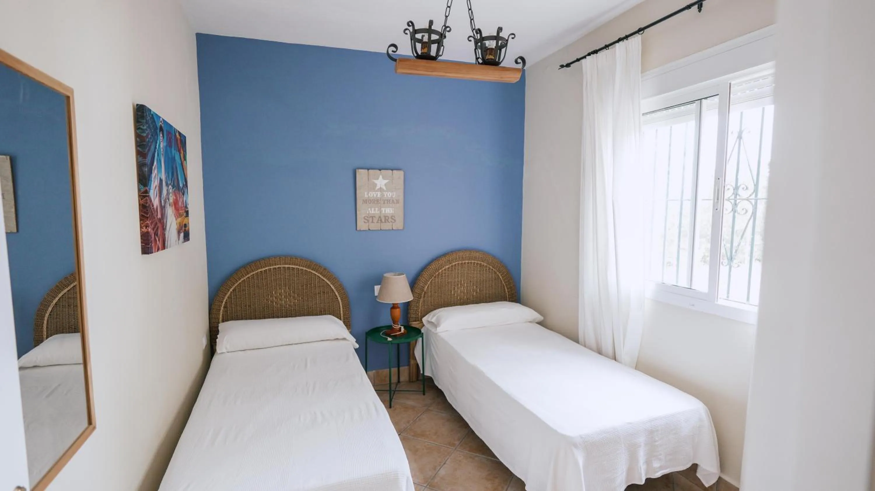 Bedroom in Casa Rural Los Garrovillos by Fontanilla del Mar Holidays Rentals
