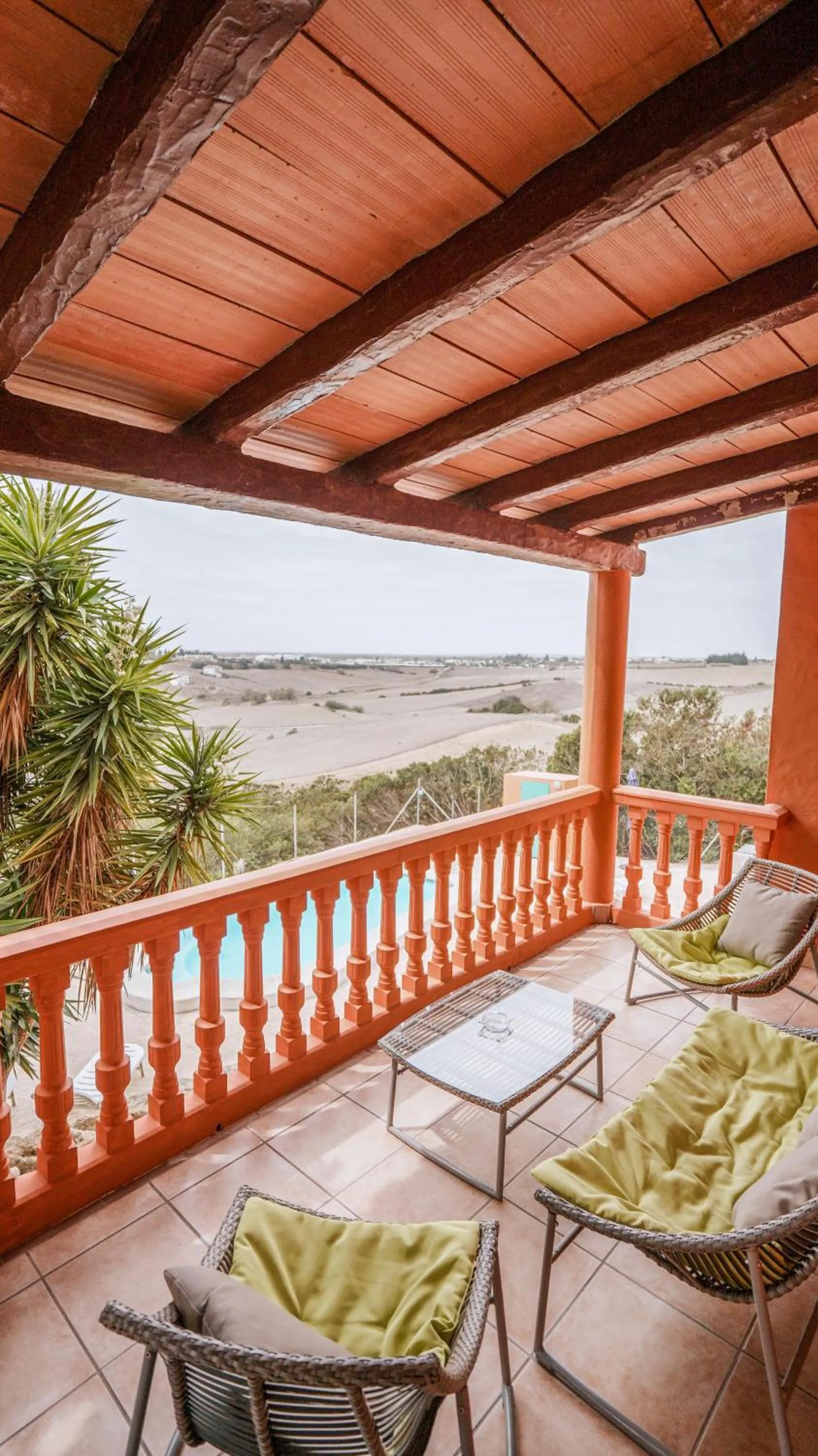 Balcony/Terrace in Casa Rural Los Garrovillos by Fontanilla del Mar Holidays Rentals