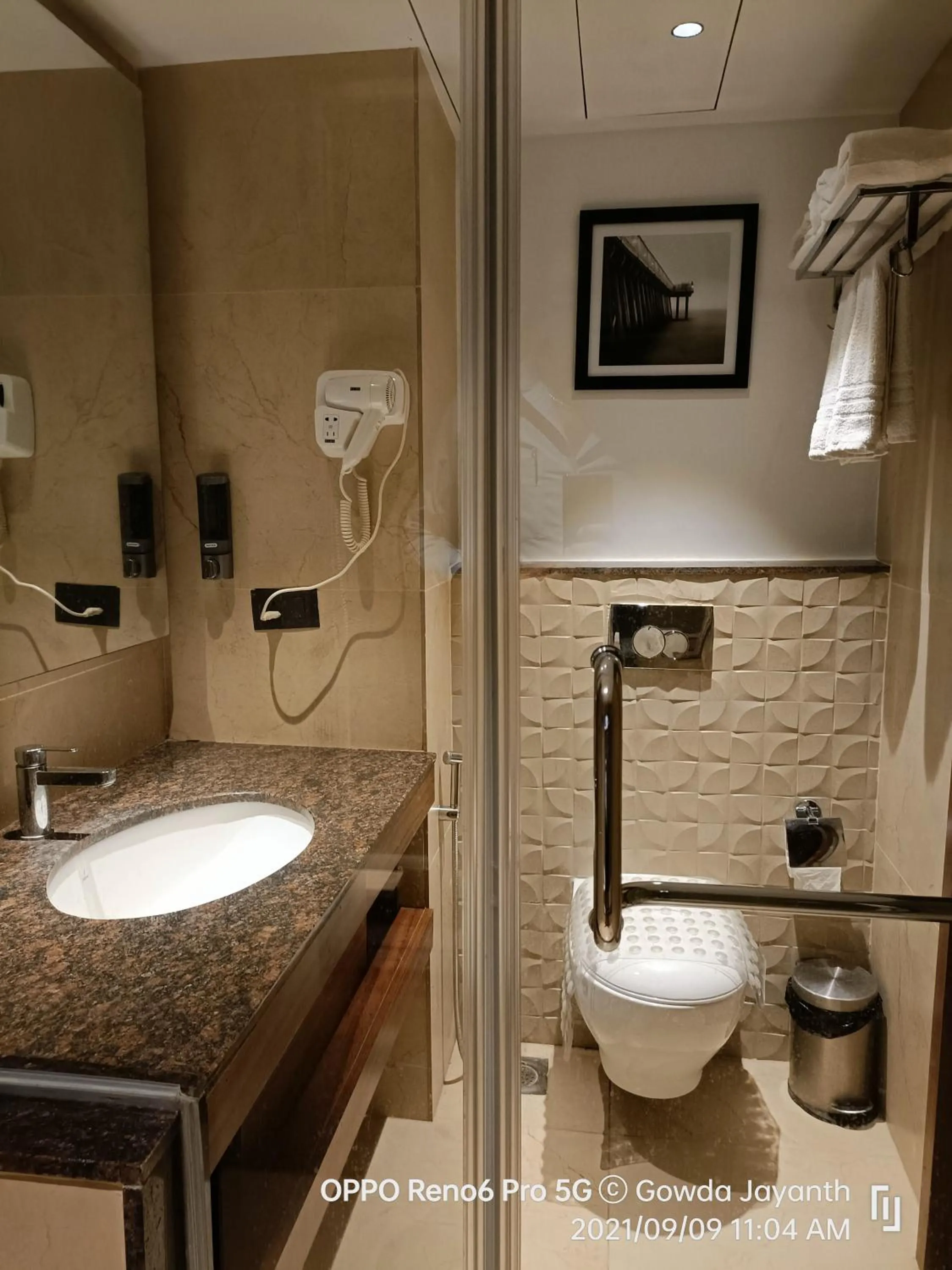 Bathroom in AARYA MANSION V One Hotel