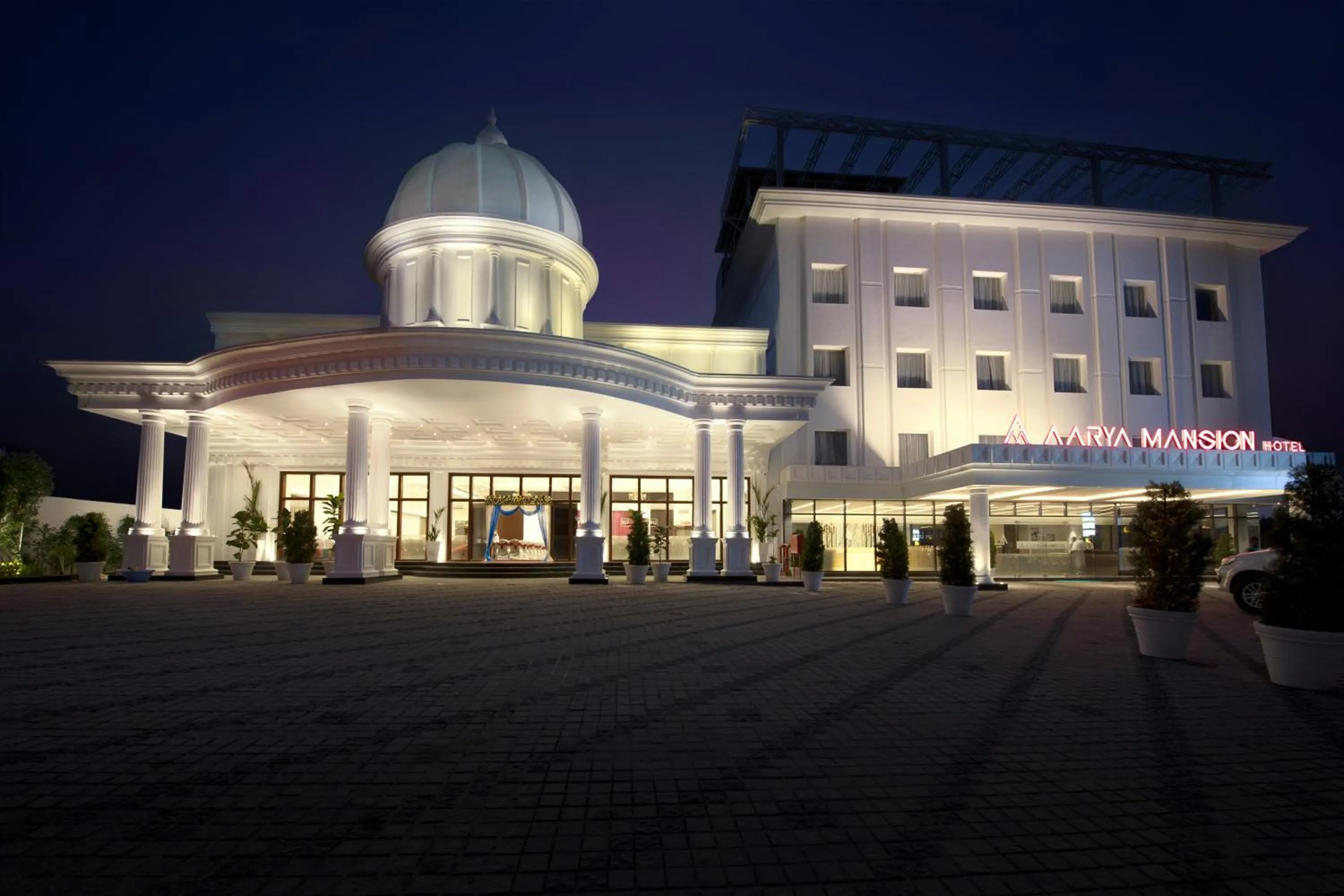 Property building in AARYA MANSION V One Hotel