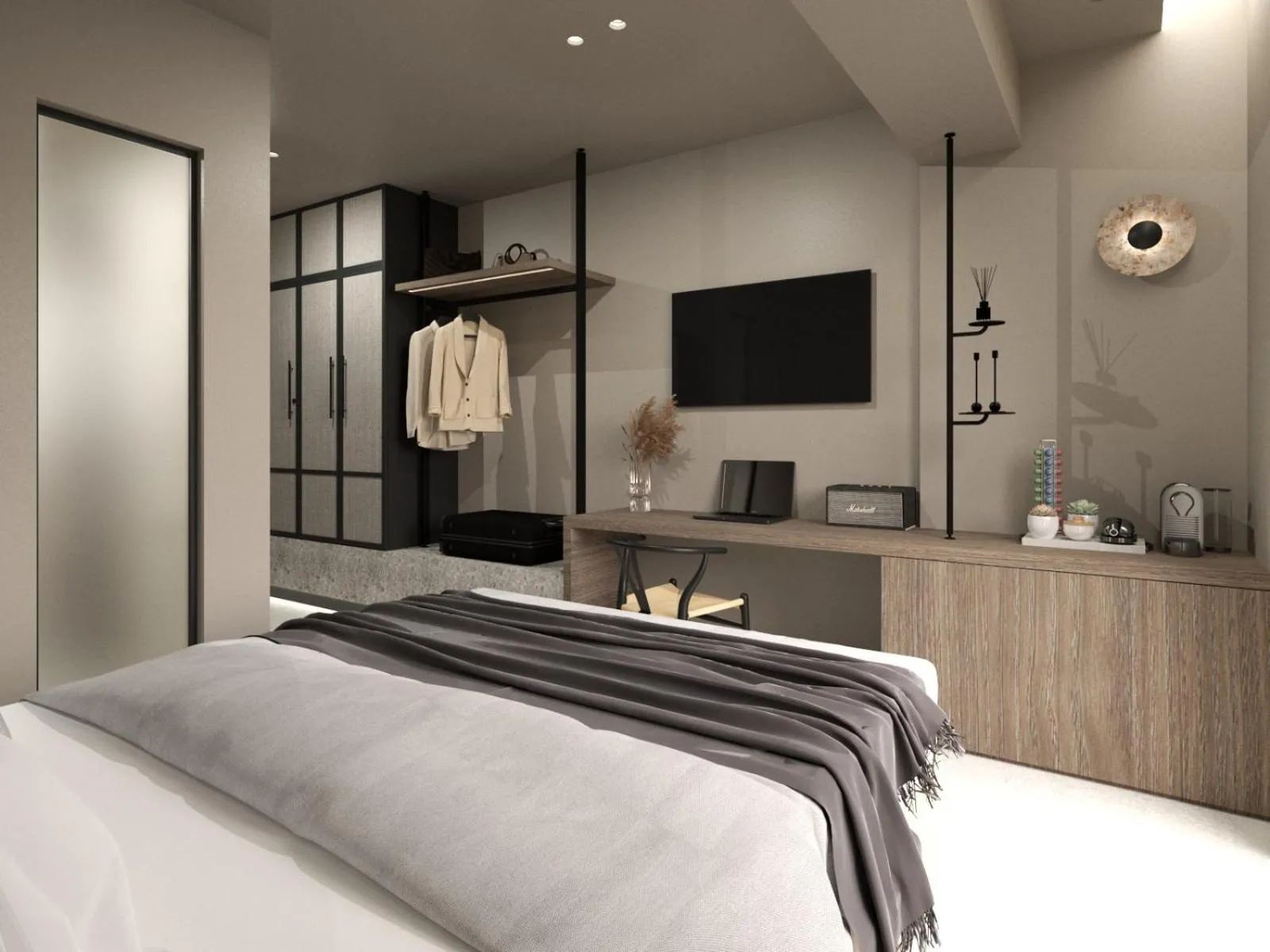 TV and multimedia in Scarabeo Suites & Villas Parga