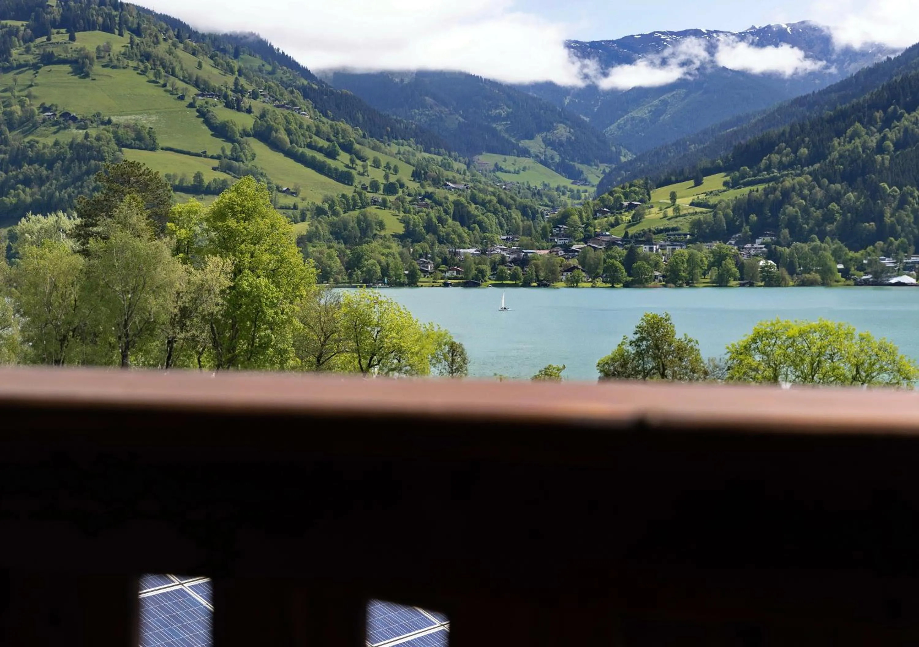Balcony/Terrace in Romantikhotel Zell am See
