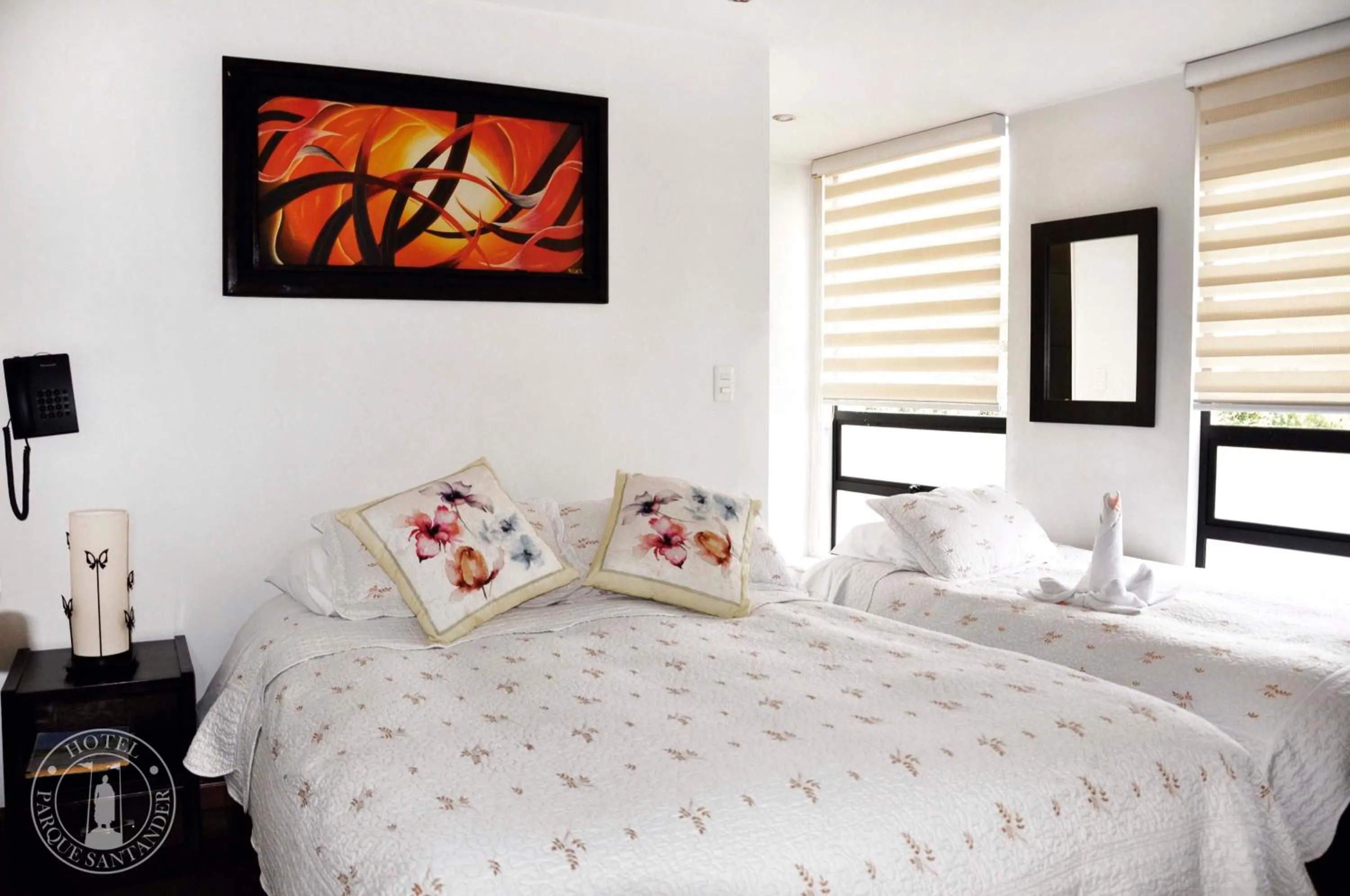 Photo of the whole room, Bed in Hotel Parque Santander Tunja