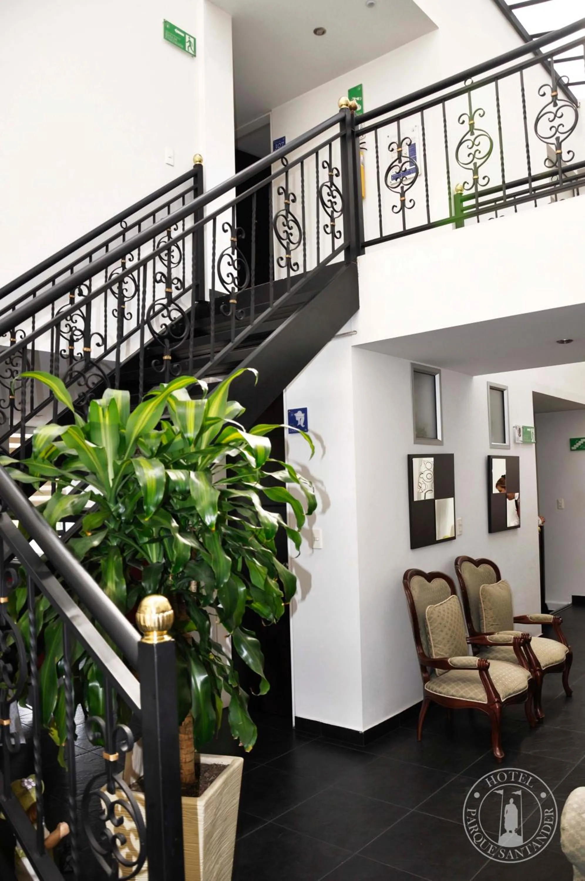 Property building in Hotel Parque Santander Tunja