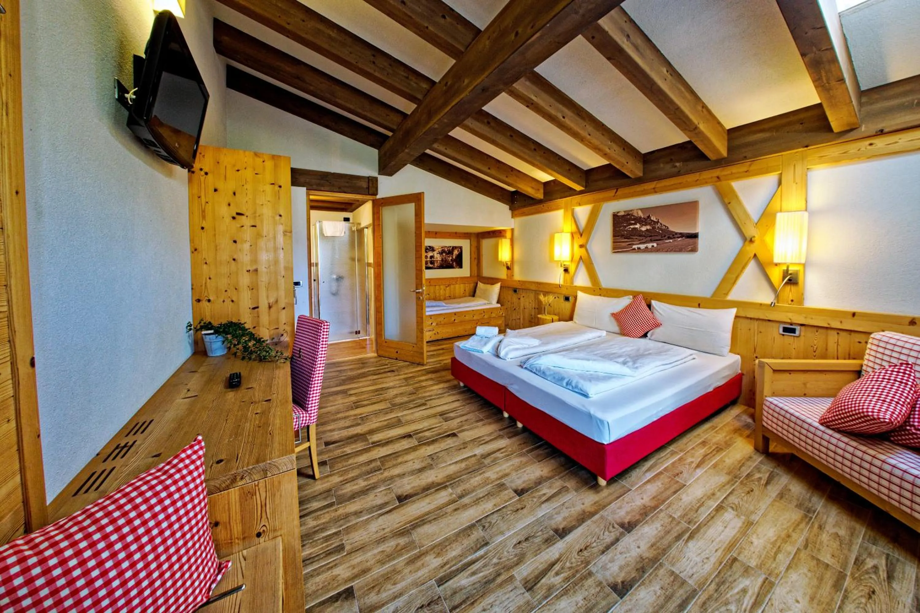 Bed in RTA Hotel Le Vallene