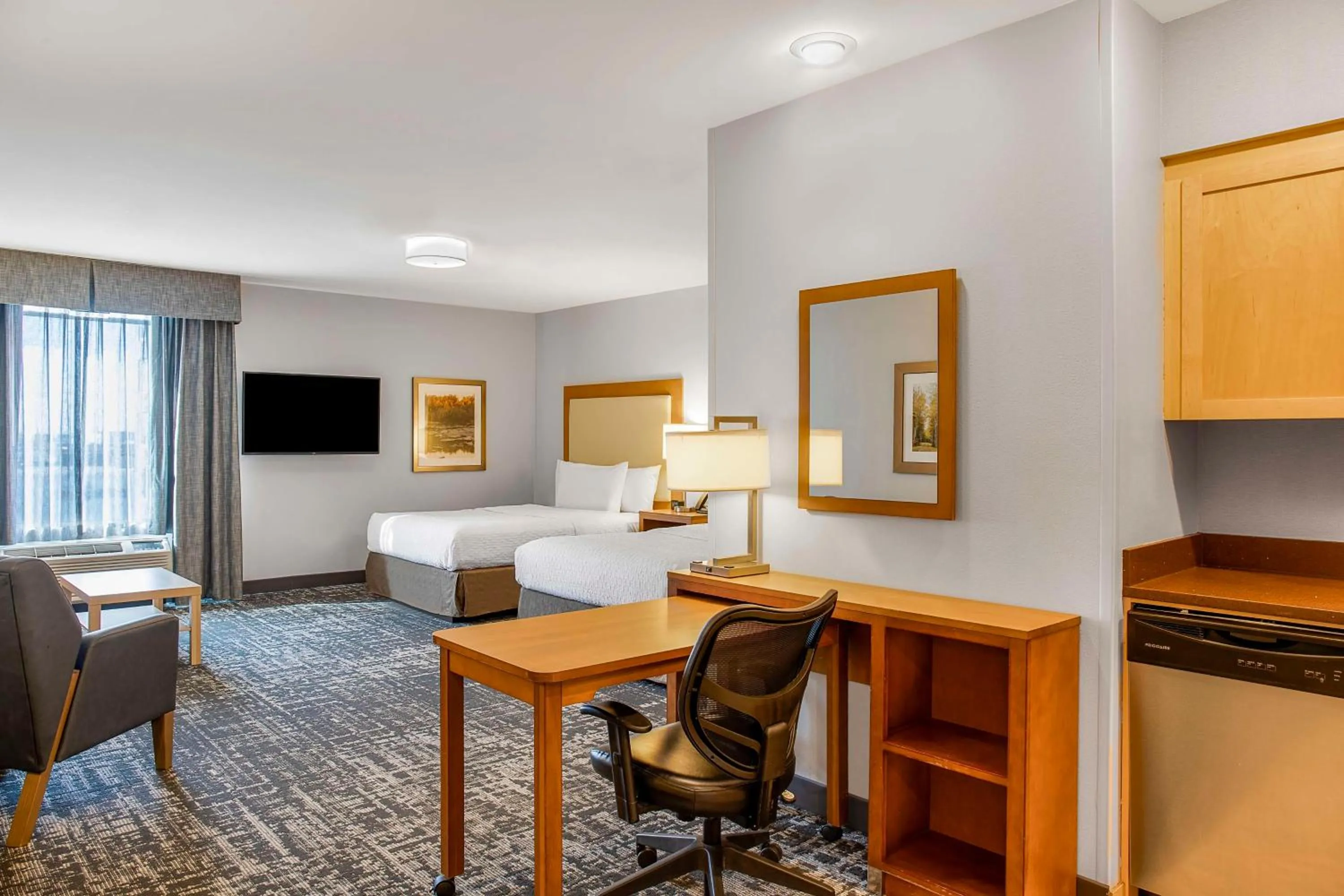 Bedroom in Homewood Suites by Hilton Winnipeg Airport - Polo Park