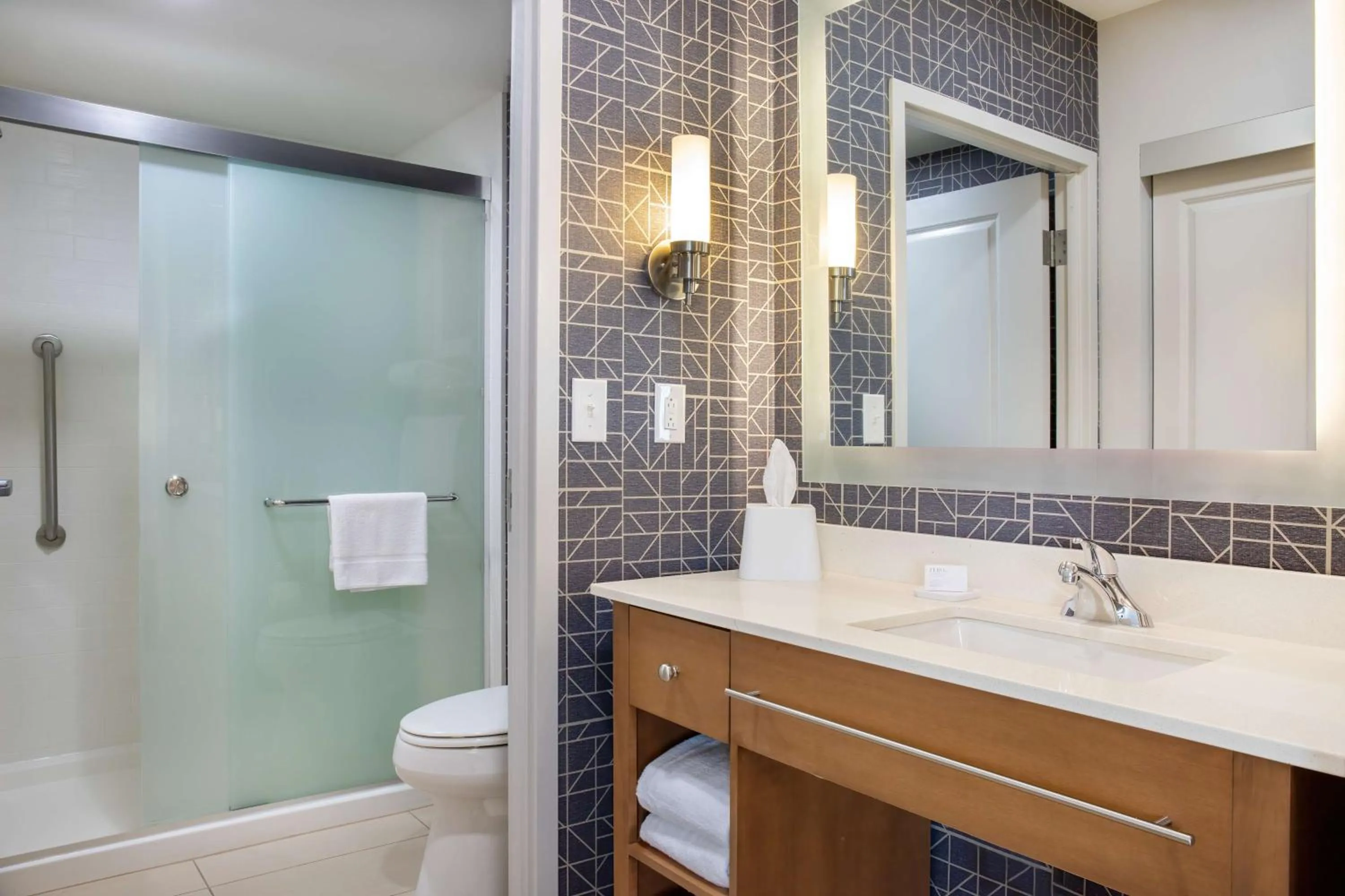Bathroom in Homewood Suites by Hilton Winnipeg Airport - Polo Park