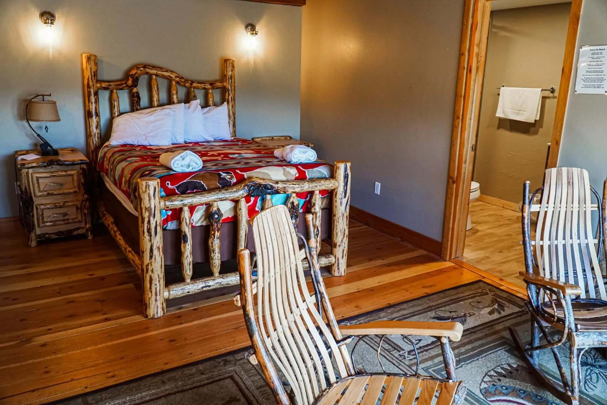 Bed in Heart Six Ranch