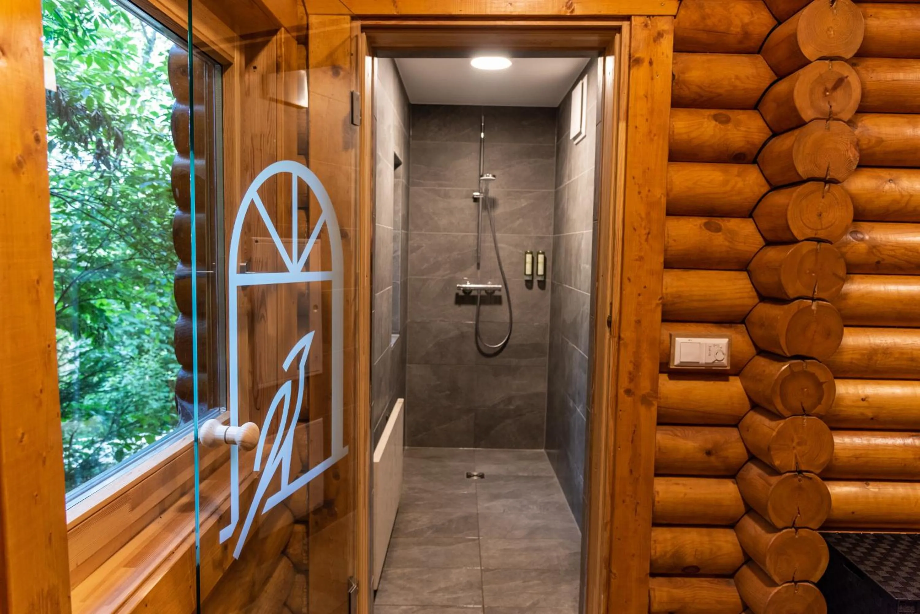 Shower in Robenstein Aktivhotel & SPA