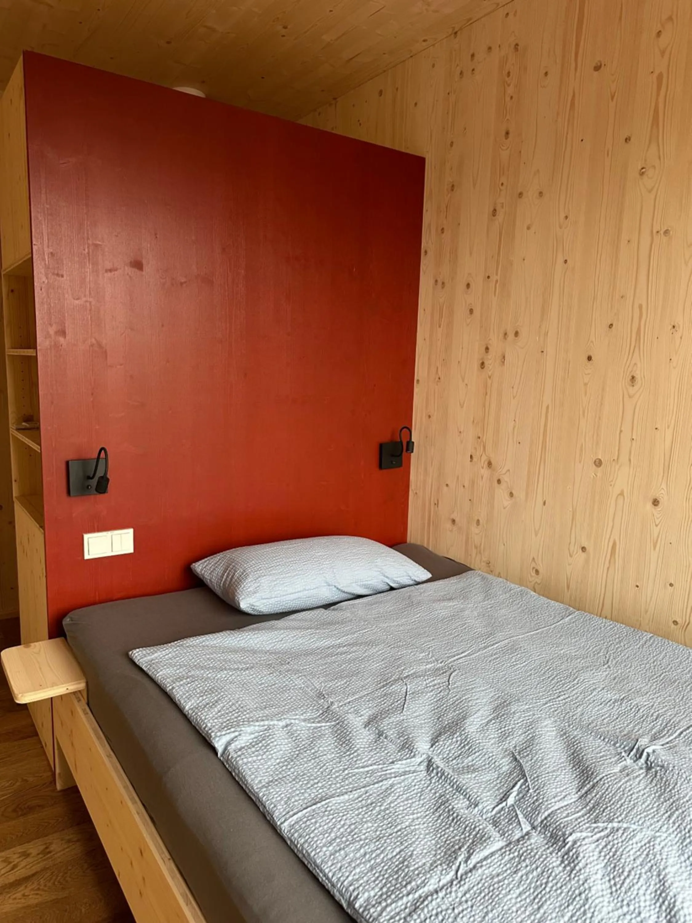 Bed in LindenGut Bio Hotel & Bio Herberge