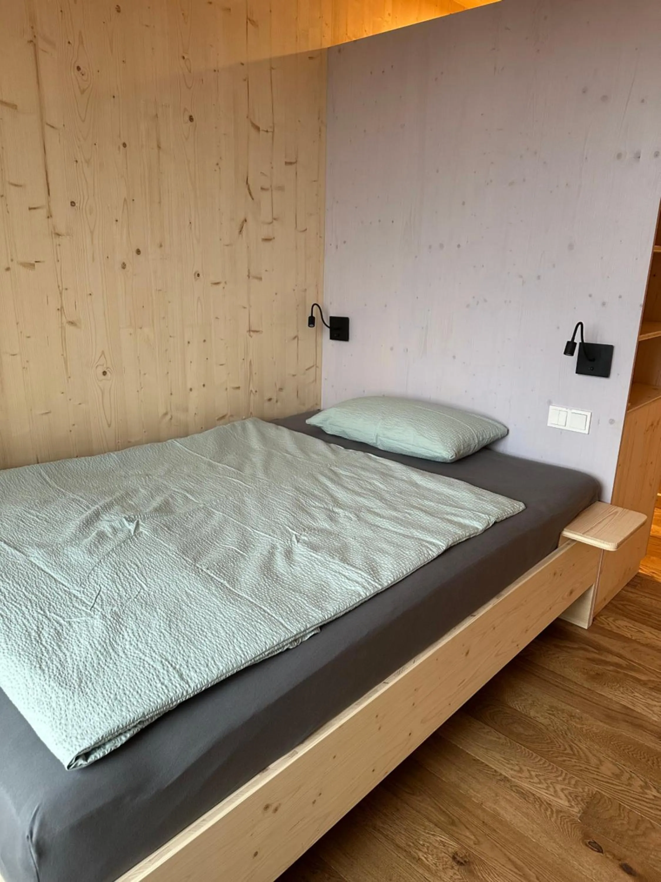 Bed in LindenGut Bio Hotel & Bio Herberge