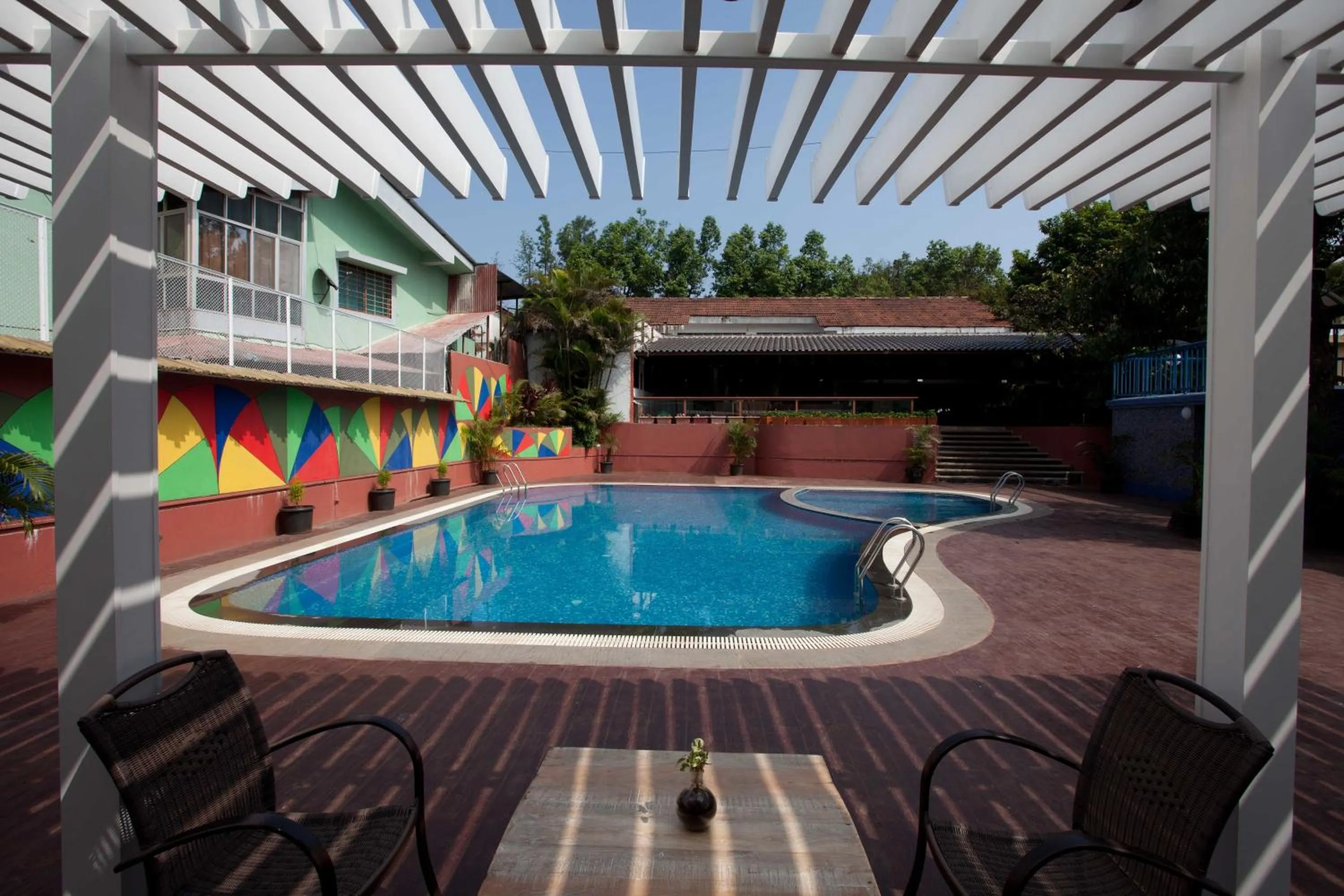 Swimming pool in Club Mahindra Saj Mahabaleshwar