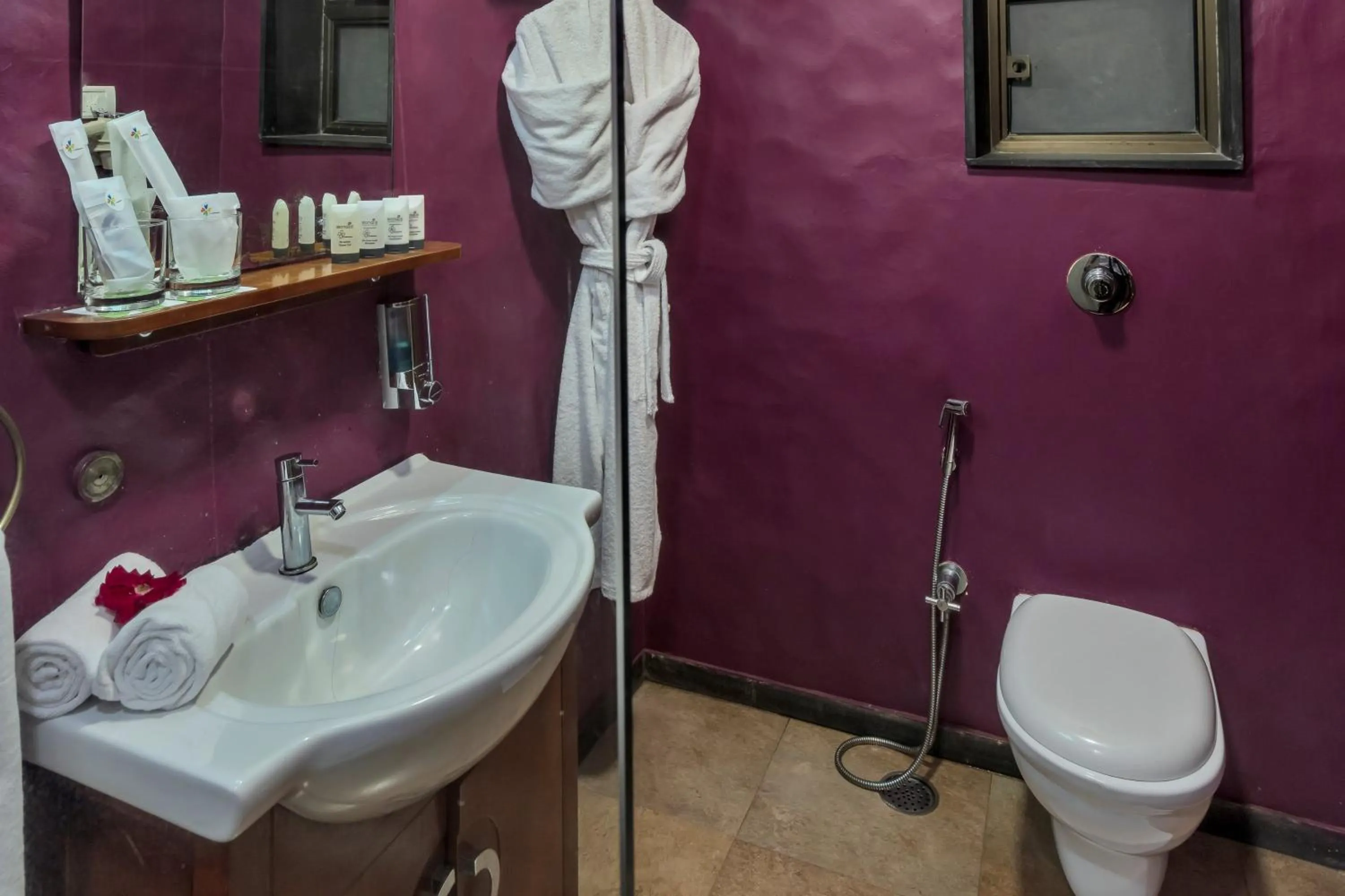 Bathroom in Club Mahindra Saj Mahabaleshwar