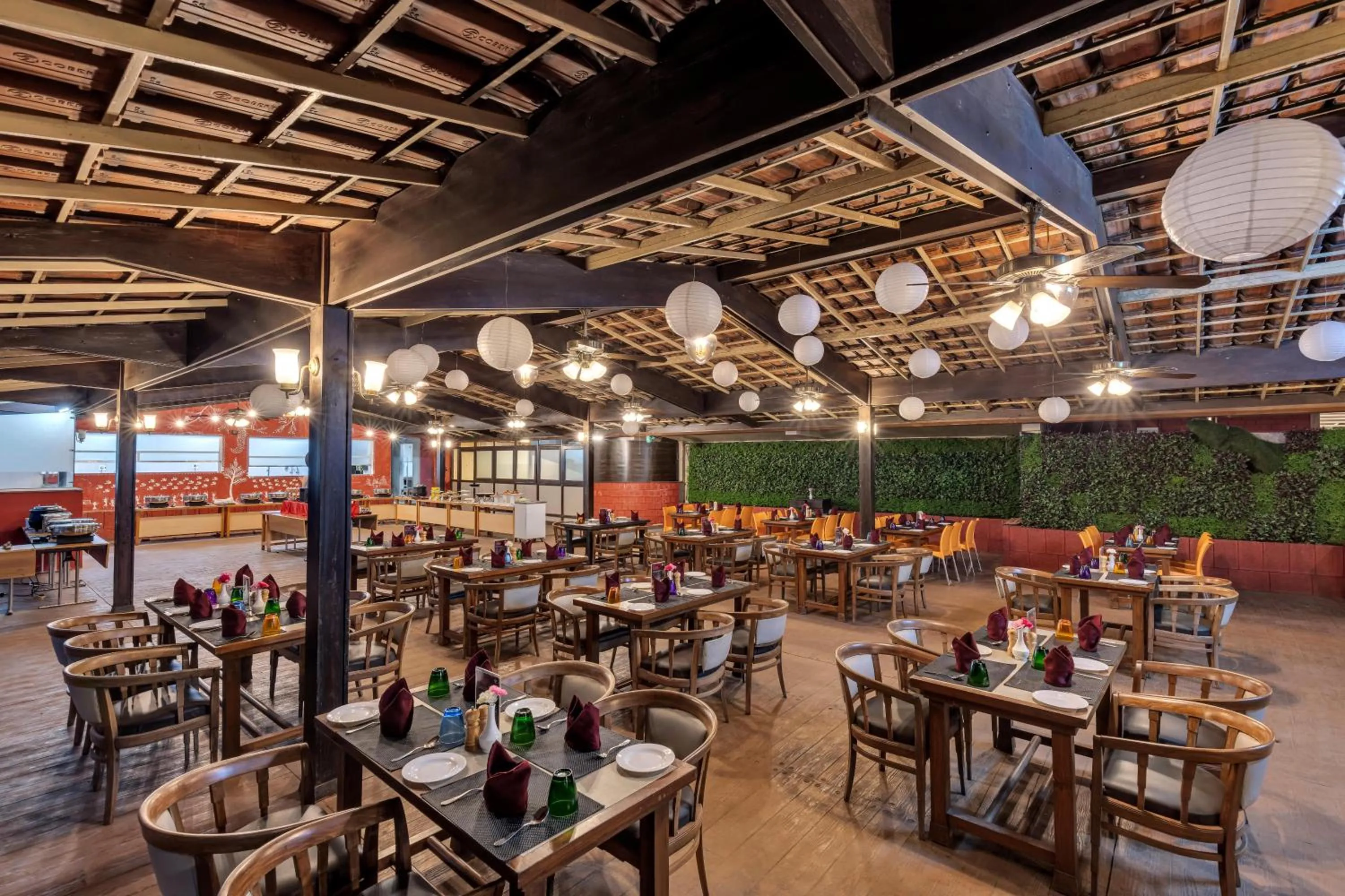 Restaurant/places to eat in Club Mahindra Saj Mahabaleshwar