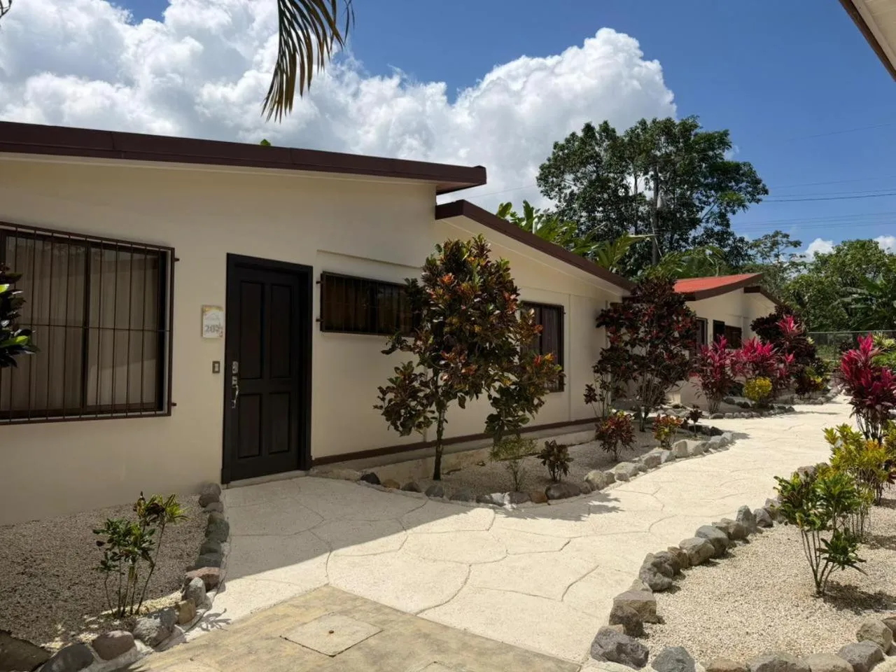 Garden view in Orquideas Boutique Hotel