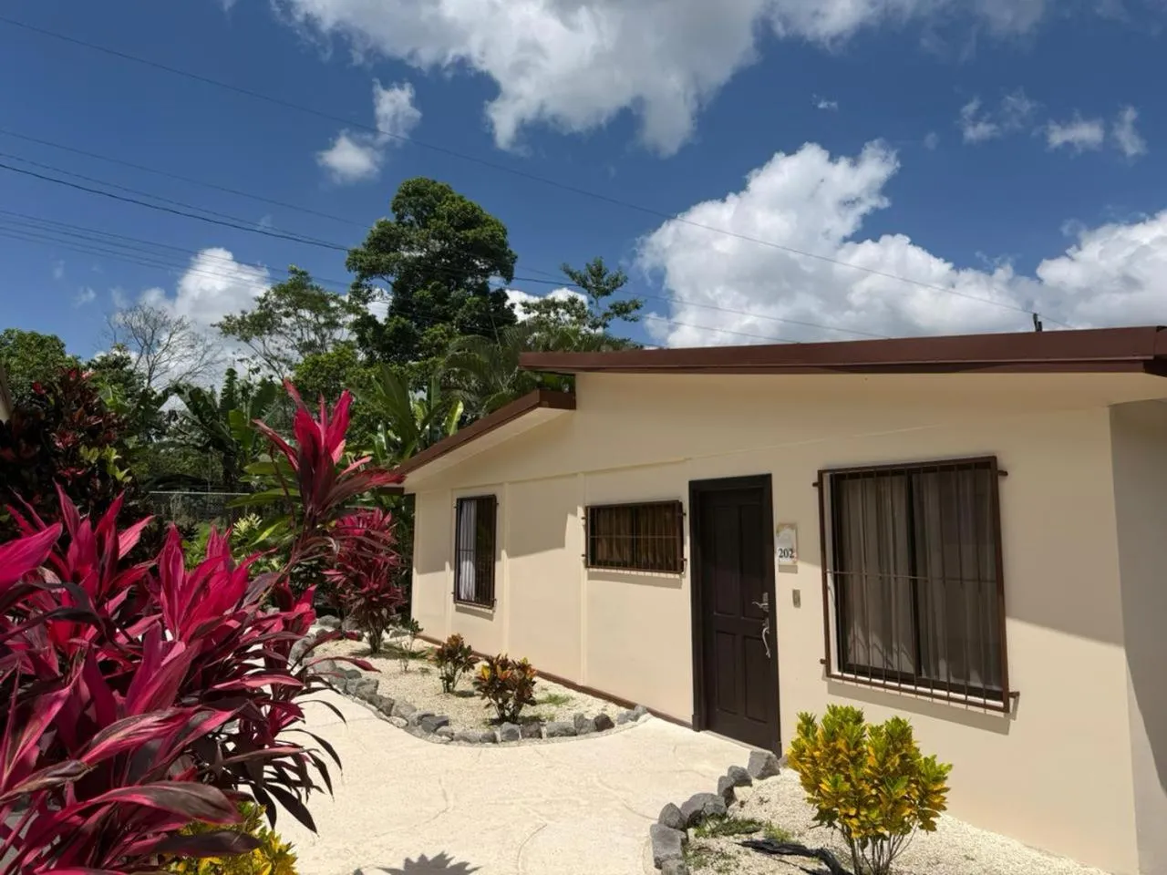 Garden view in Orquideas Boutique Hotel