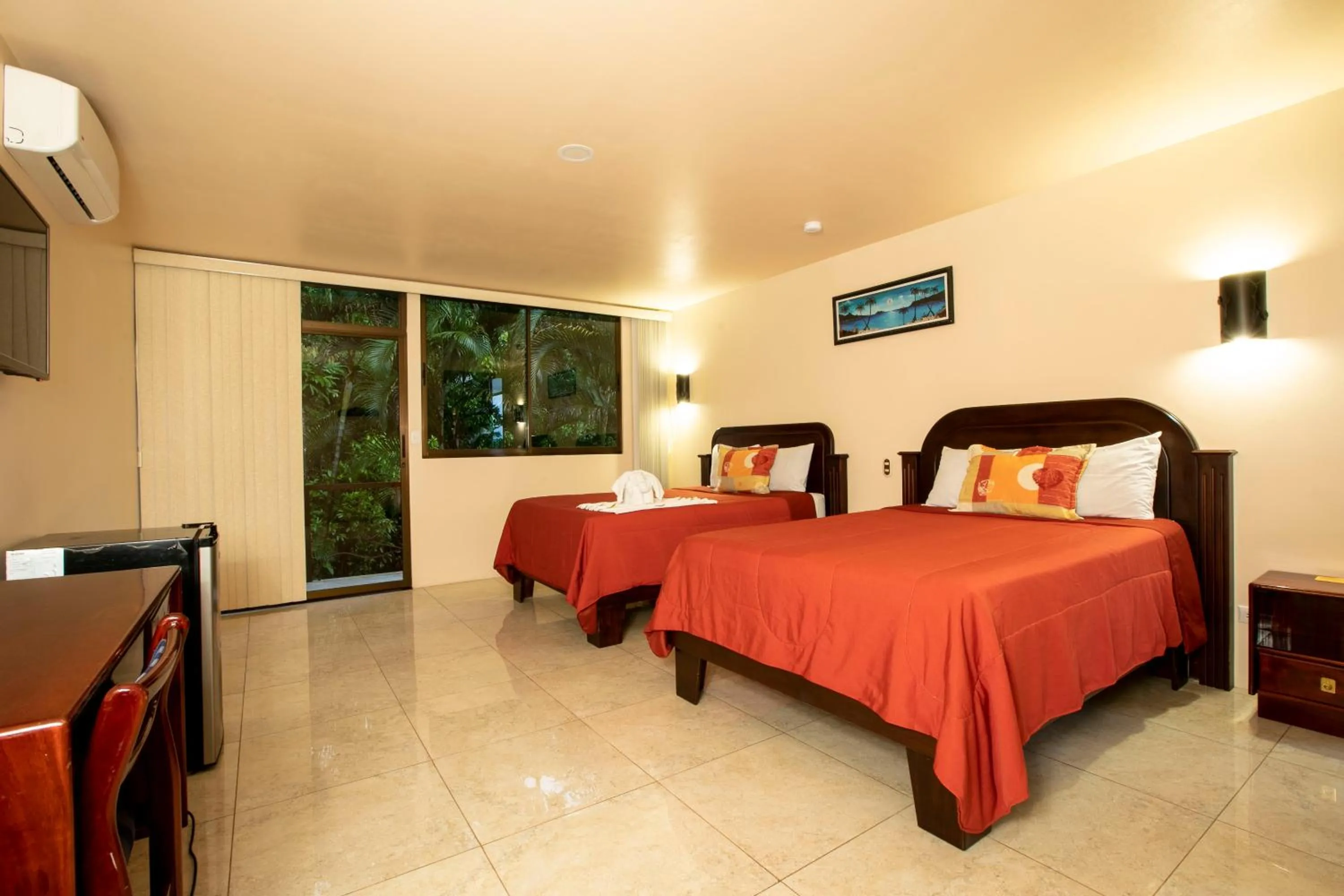 Bed in Orquideas Boutique Hotel