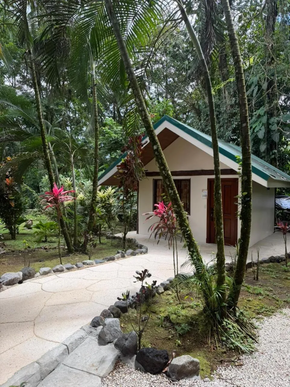 Garden view in Orquideas Boutique Hotel