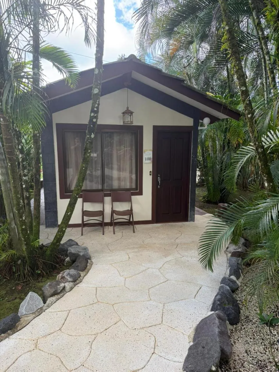 Garden view in Orquideas Boutique Hotel