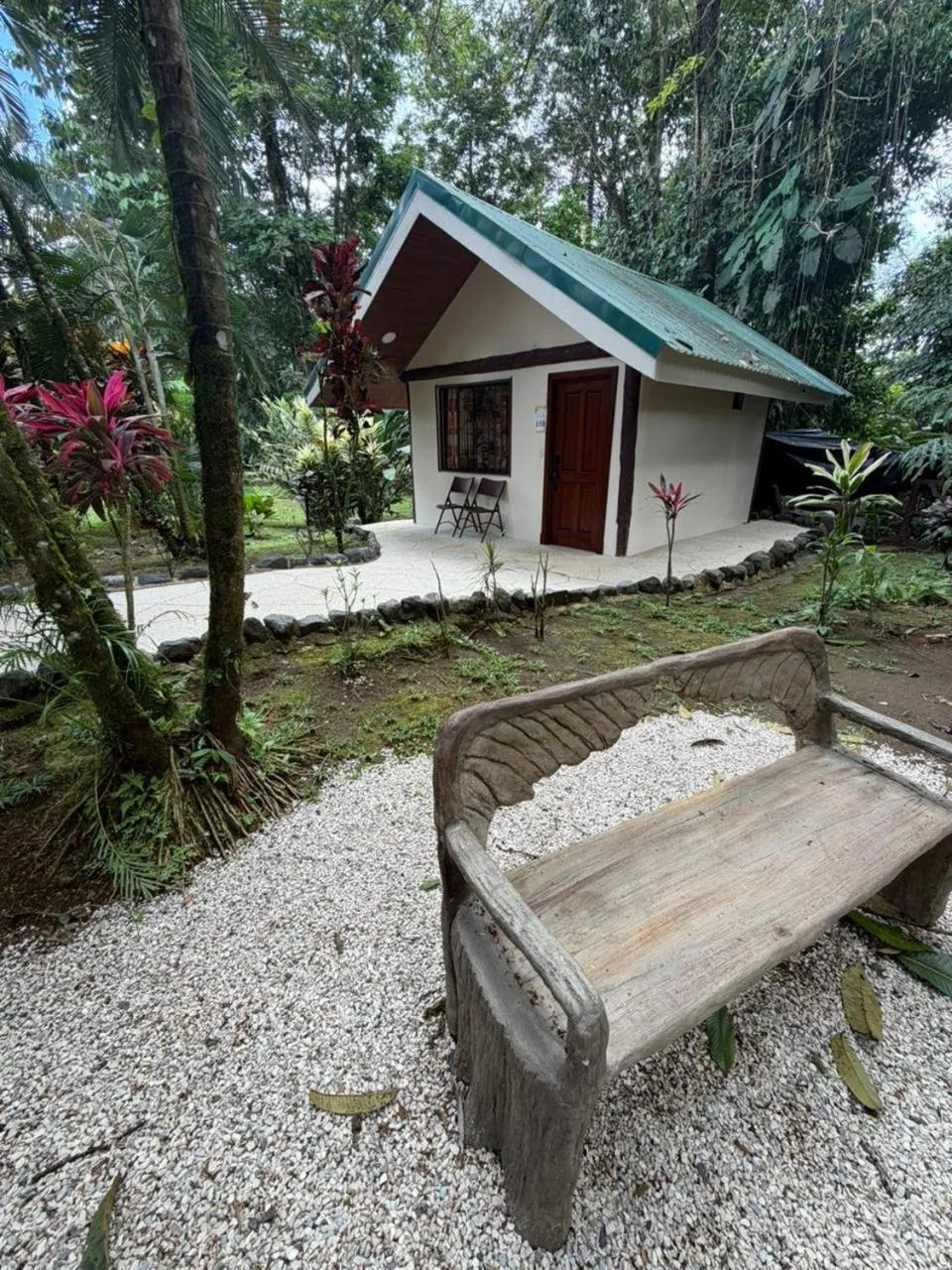 Garden view in Orquideas Boutique Hotel