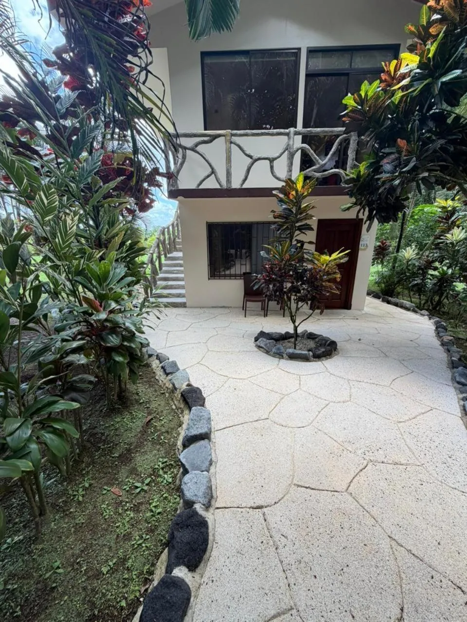 Garden view in Orquideas Boutique Hotel