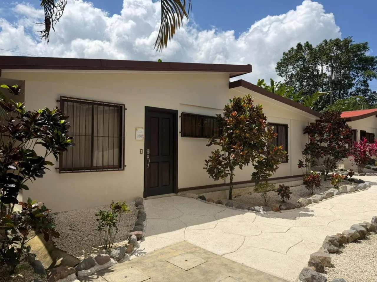 Garden view in Orquideas Boutique Hotel