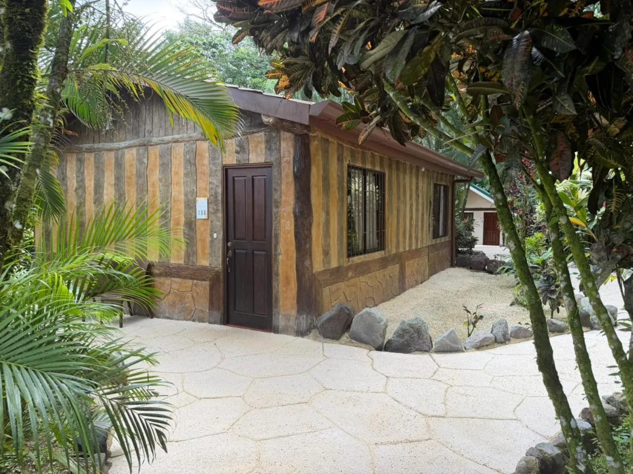 Garden view in Orquideas Boutique Hotel