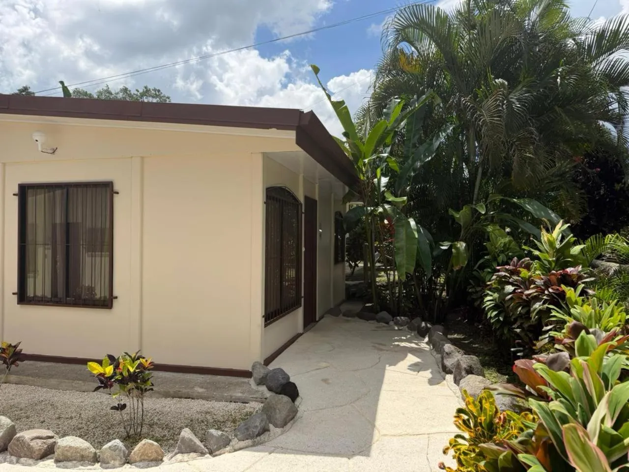 Garden view in Orquideas Boutique Hotel