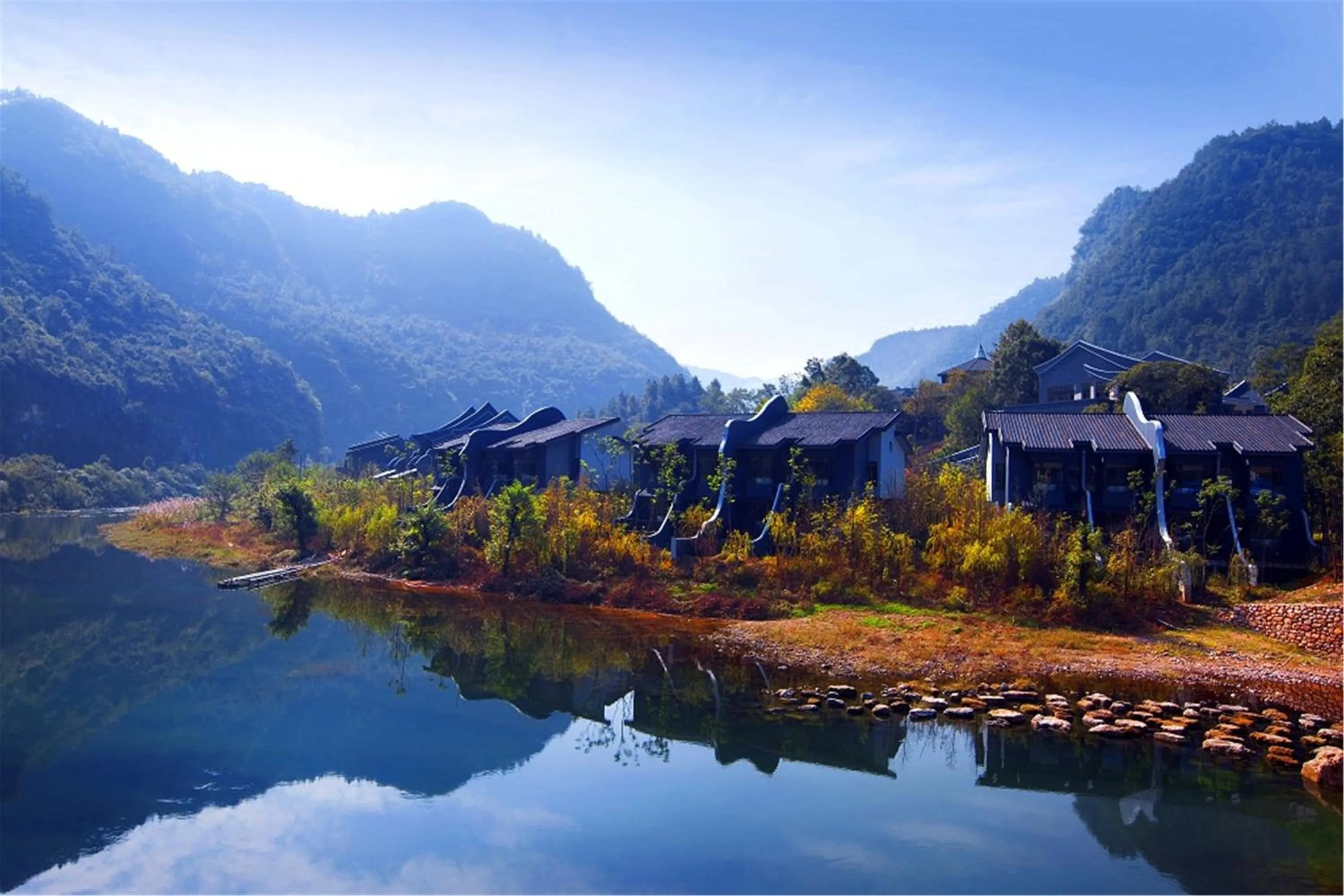 Facade/entrance in Harmona Resort & Spa Zhangjiajie