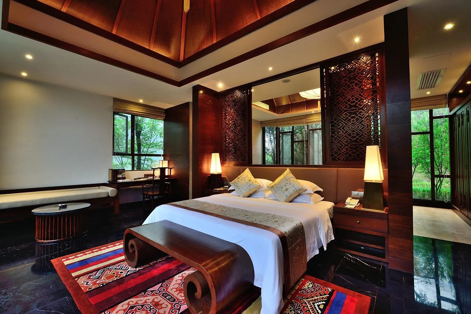 Bedroom, Bed in Harmona Resort & Spa Zhangjiajie