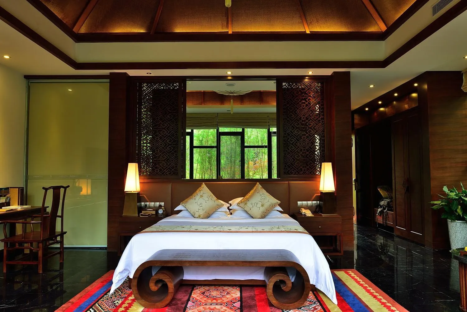 Bedroom, Bed in Harmona Resort & Spa Zhangjiajie