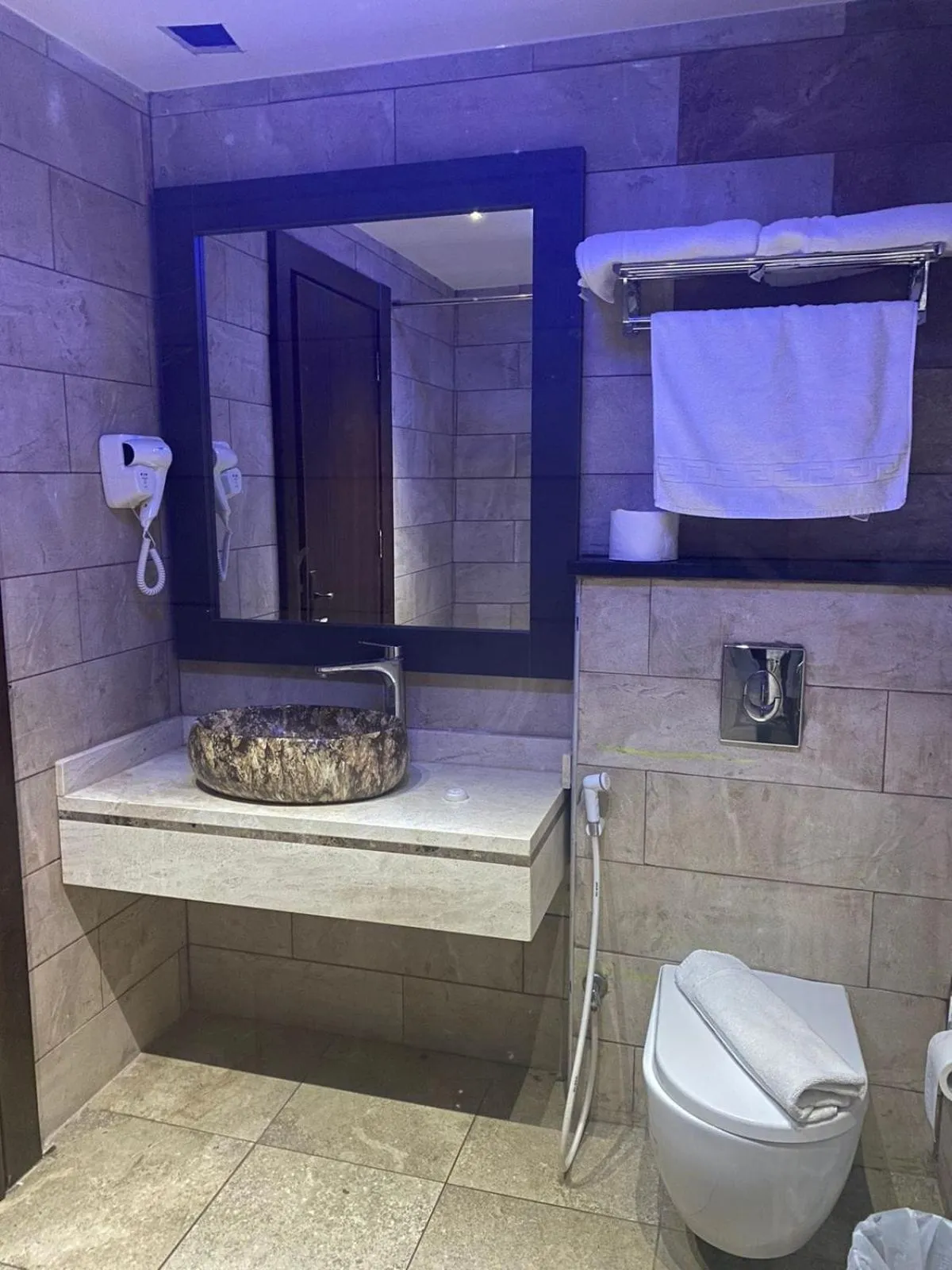 Bathroom in Seven Days Hotel