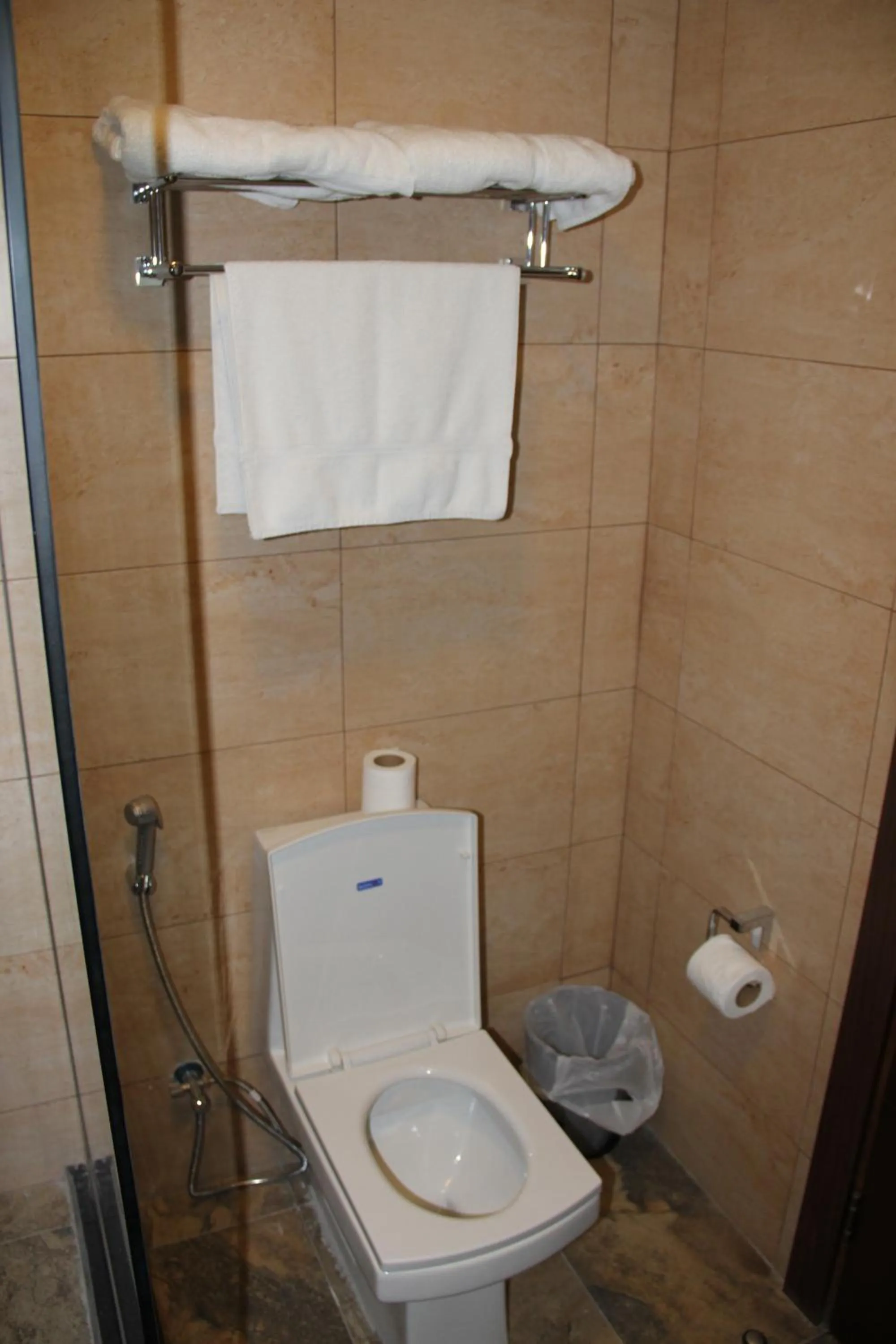 Toilet in Seven Days Hotel