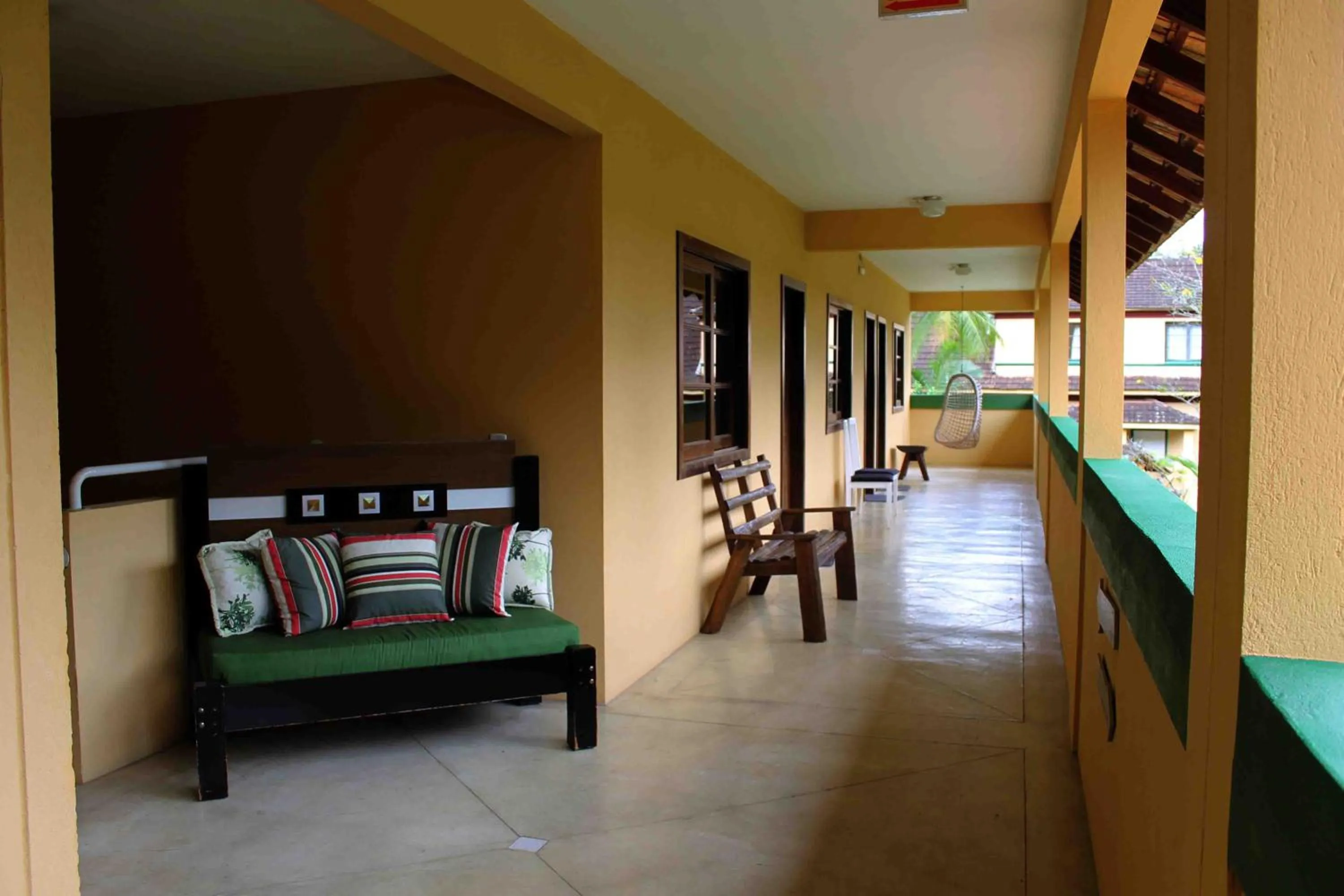 Balcony/Terrace in Pousada Portal do Vigolo