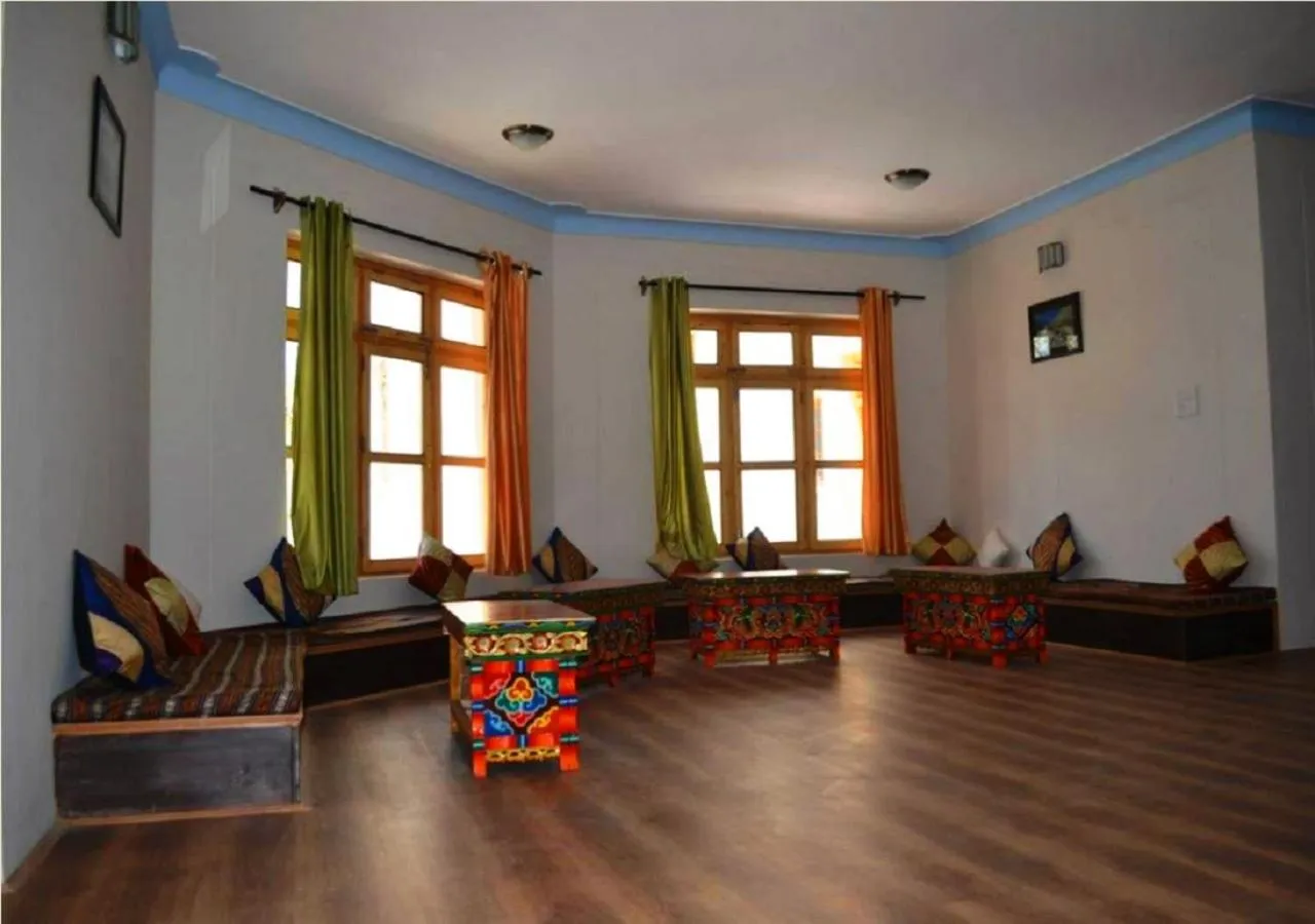 Seating area in Hotel Ladakh Heaven