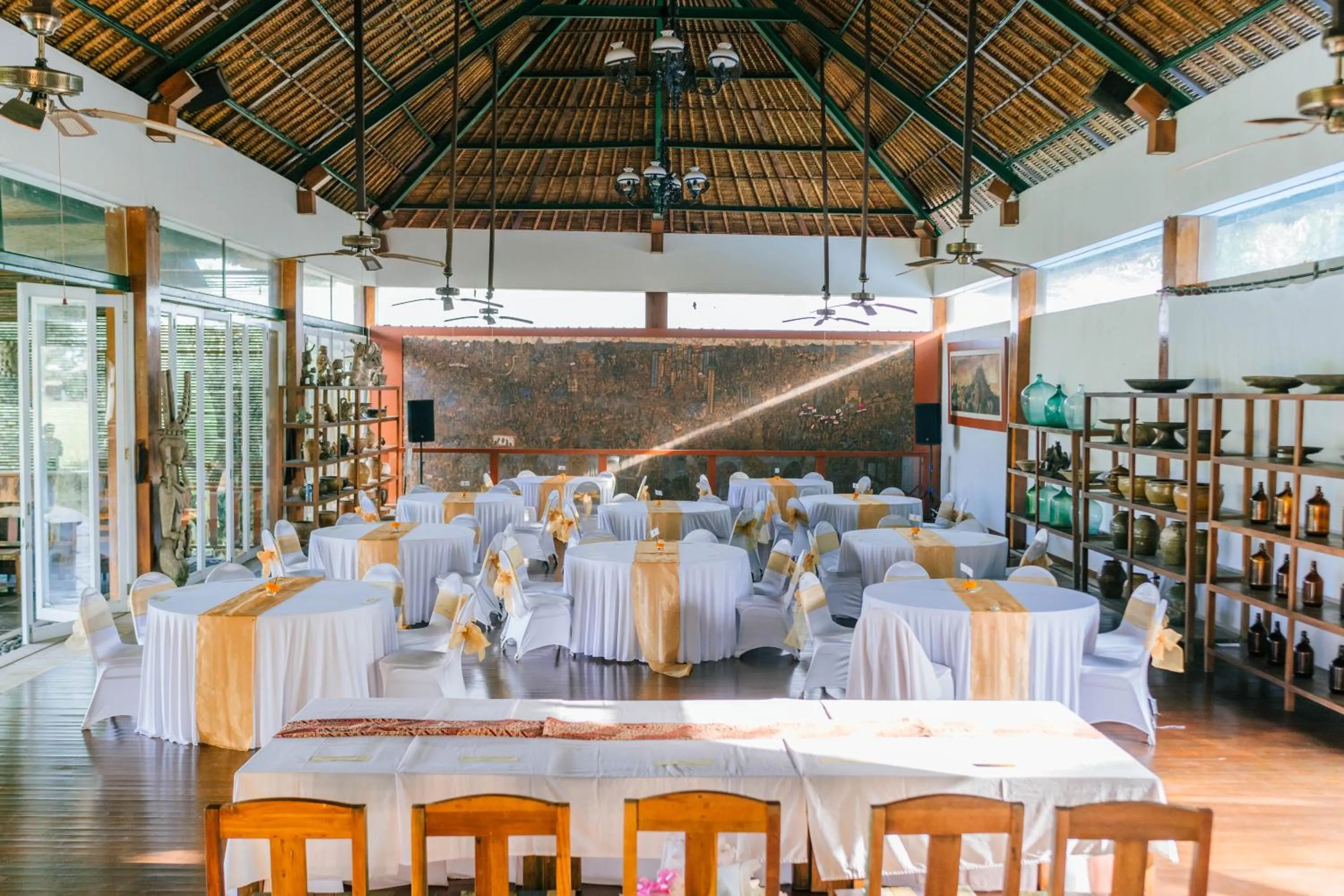 Meeting/conference room in Alam Puisi Villa Ubud