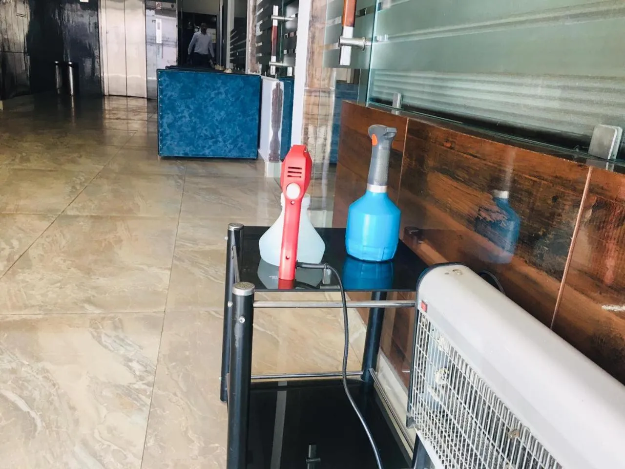 Lobby or reception in Hotel Maharaja Inn by Geetanjali Hotels