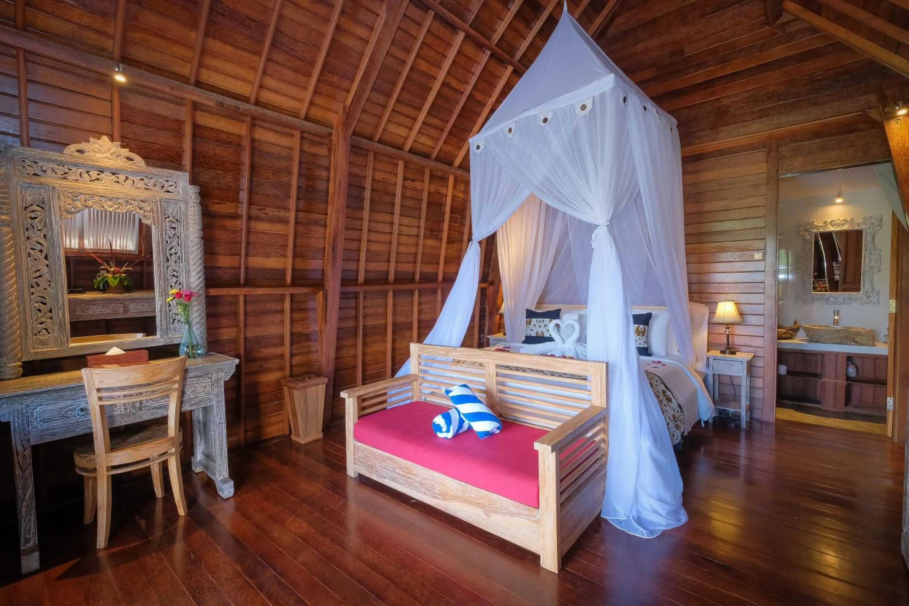 Bedroom, Bed in Pondok Sebatu Villa